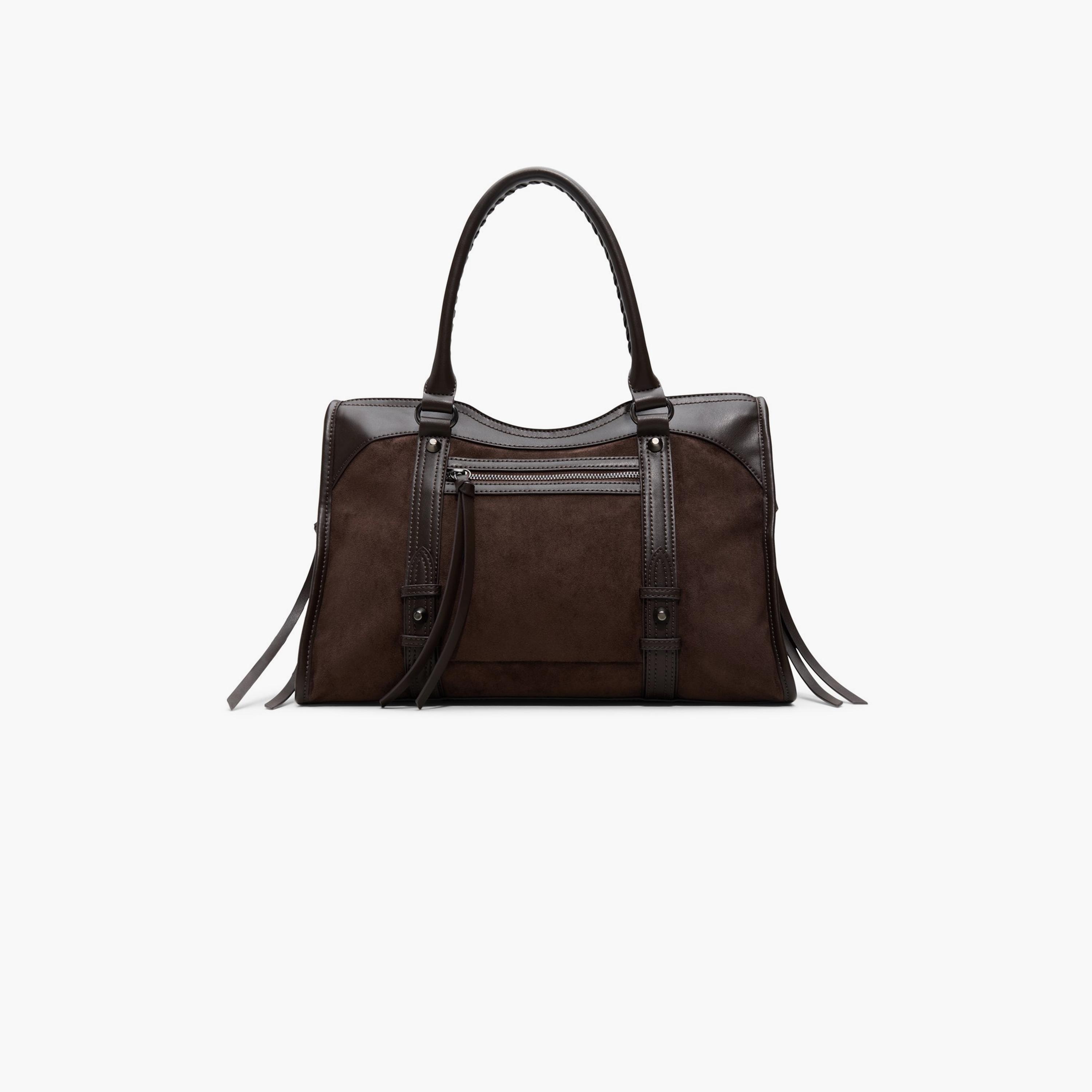 كول ات سبرينغ - شنطة إليزا بمقبضين مزخرفين بسحاب وحزام قابل للفصل | 37 × 14 × 26 سم-women-bagsandwallets-handbags-image-1
