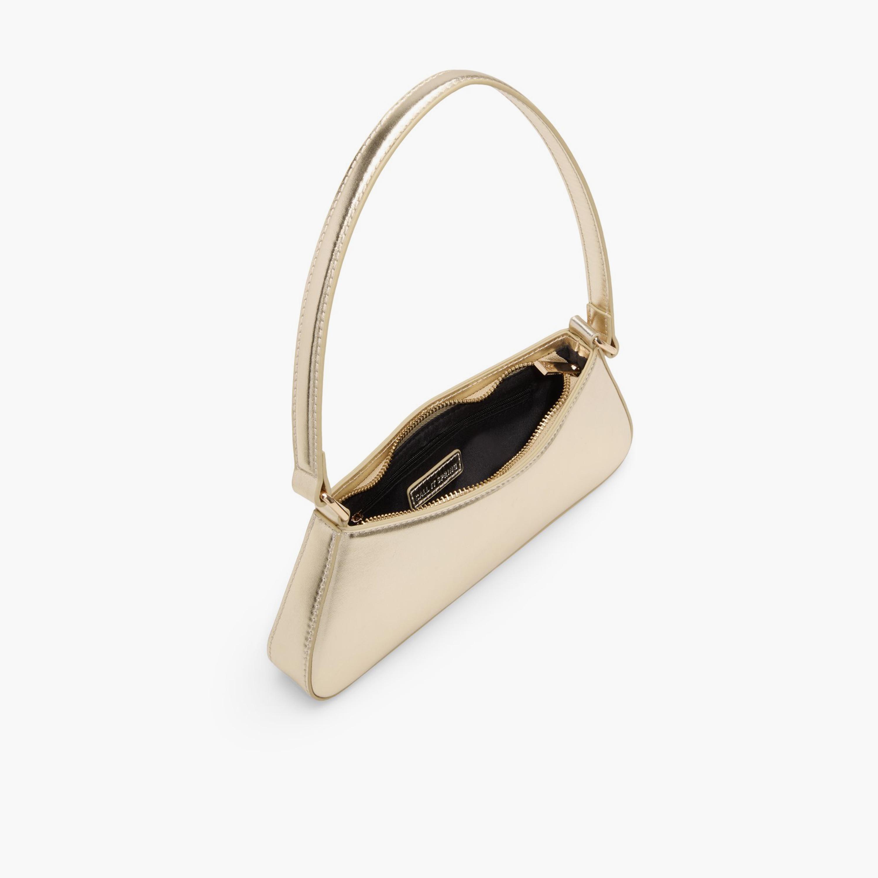 Call it Spring Julieettee Plain Shoulder Bag with Zipper Closure | 27 X 5 X 17 CM-women-bagsandwallets-handbags-image-13