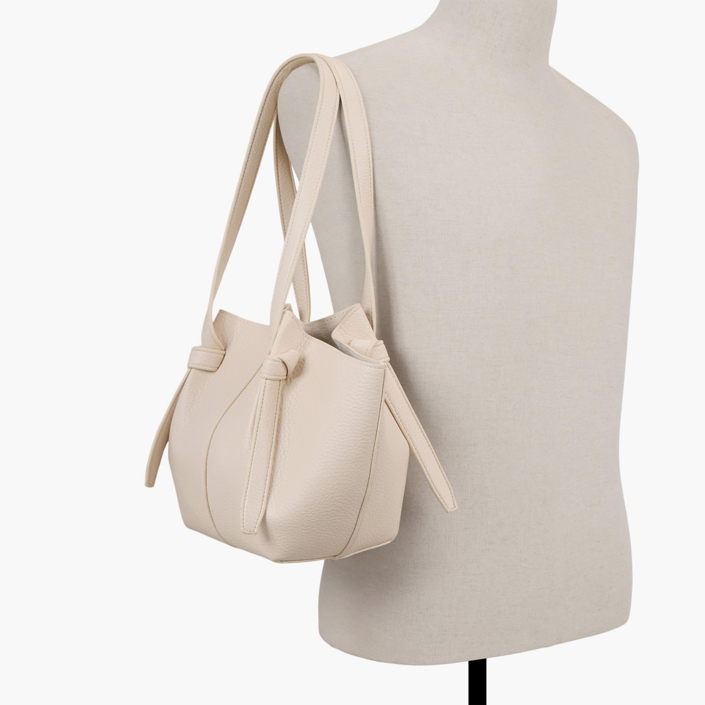 كول ات سبرينغ- شنطة كتف منقوشة إغلاق مغناطيسي مقبض مزدوج | 41 × 19 × 12 سم-women-bagsandwallets-handbags-image-4