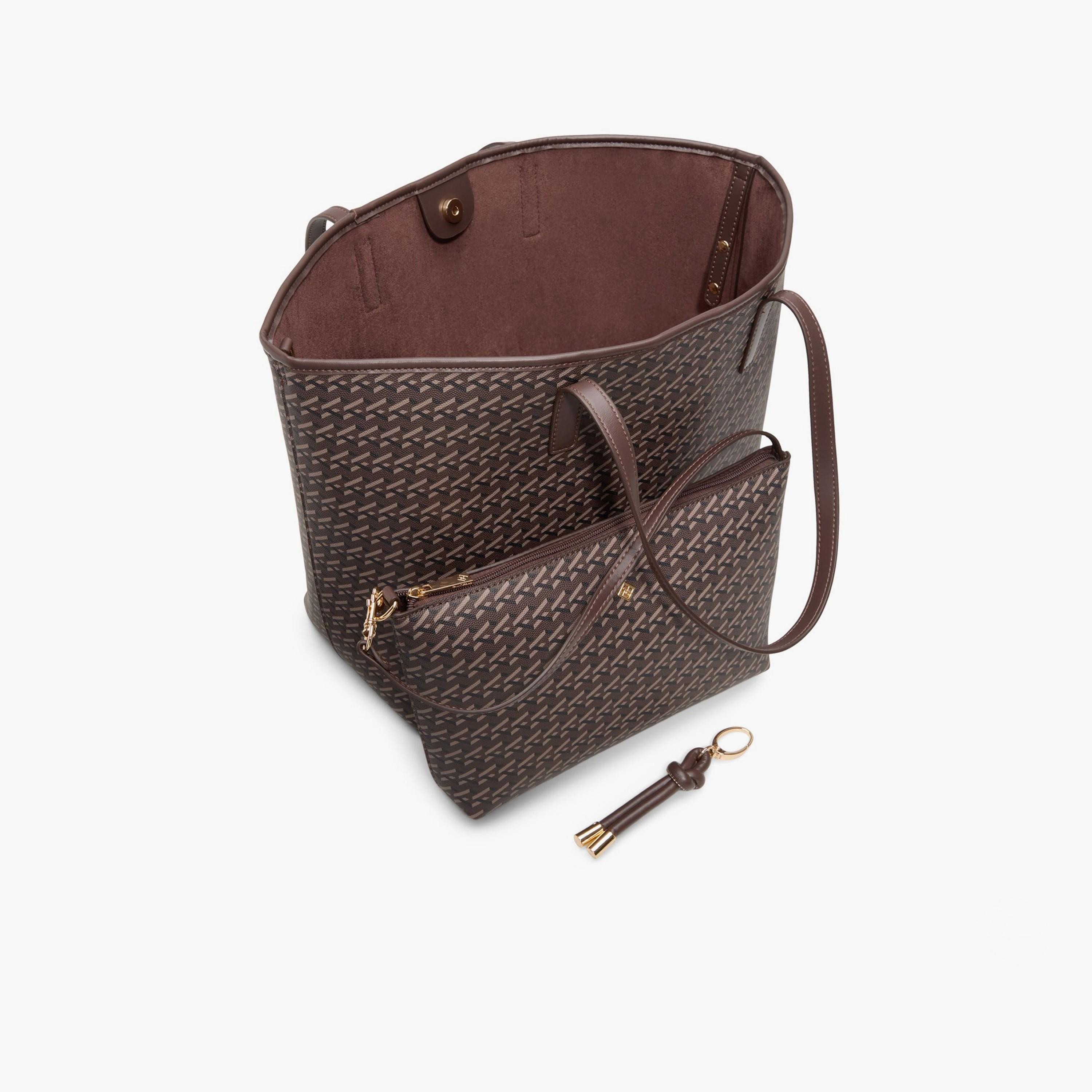 كول ات سبرينغ - شنطة تسوق مطبوعة بمقبضين وإغلاق مغناطيسي | 53 × 18 × 32 سم-women-bagsandwallets-handbags-image-3