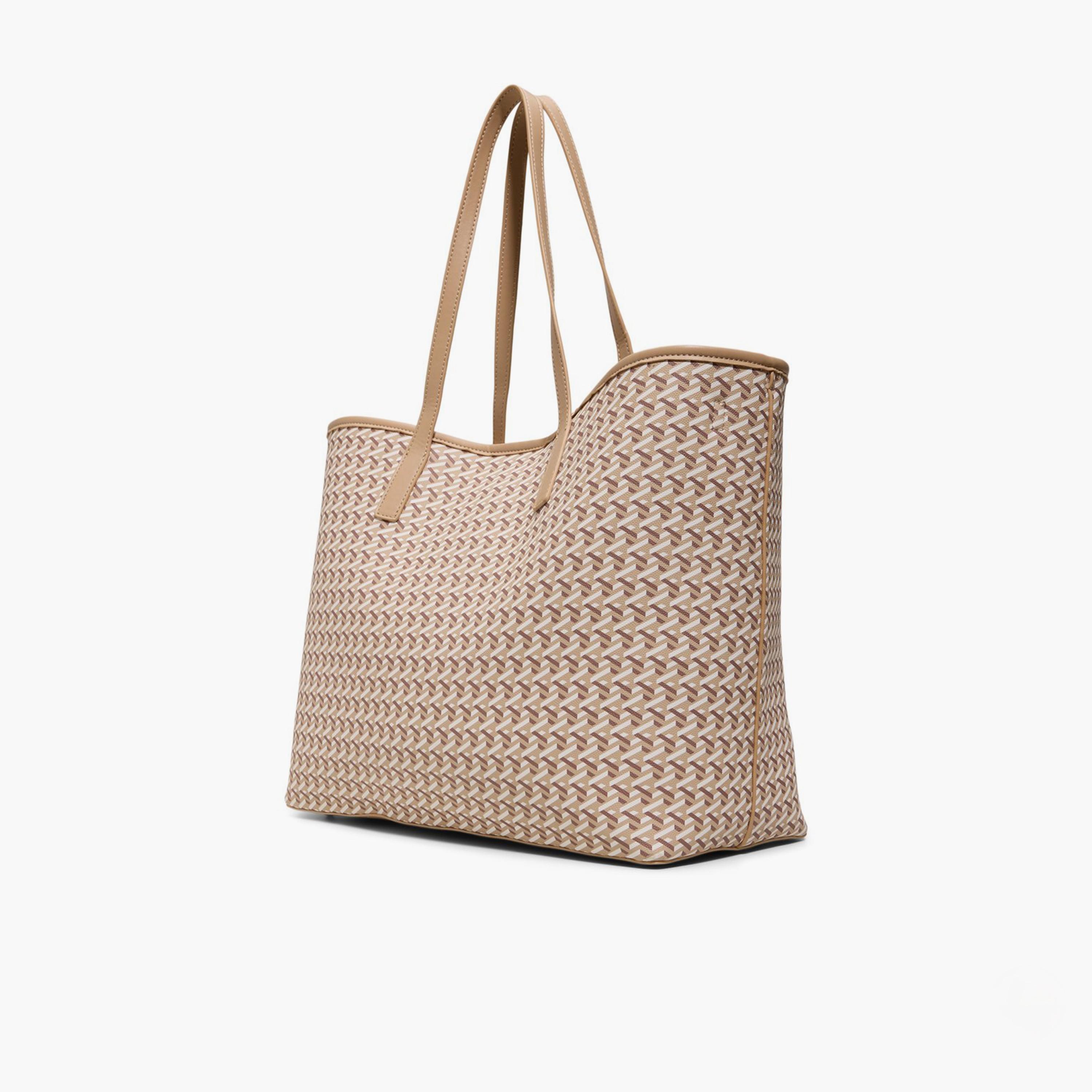 كول ات سبرينغ - شنطة تسوق مطبوعة بمقبضين وإغلاق مغناطيسي | 53 × 18 × 32 سم-women-bagsandwallets-handbags-image-2