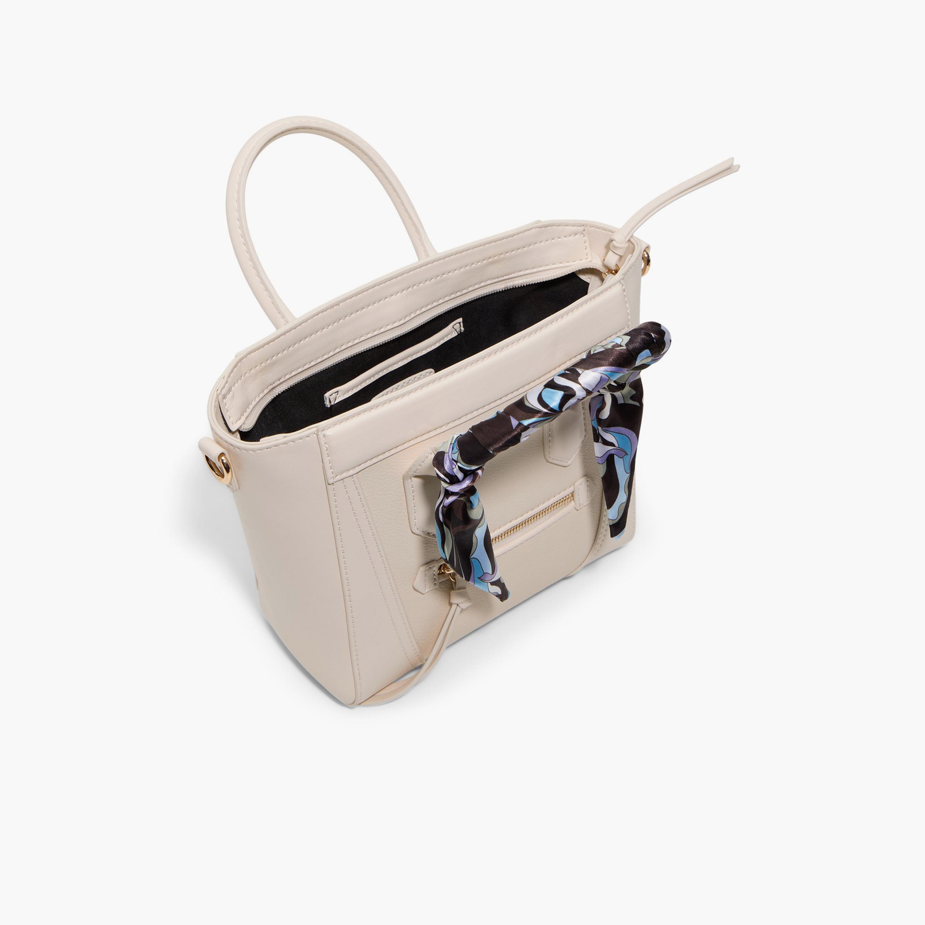 Call it Spring Louies Plain Double Handle Satchel Bag with Zipper Closure and Detachable Strap | 31 X 12 X 29 CM-women-bagsandwallets-handbags-image-3