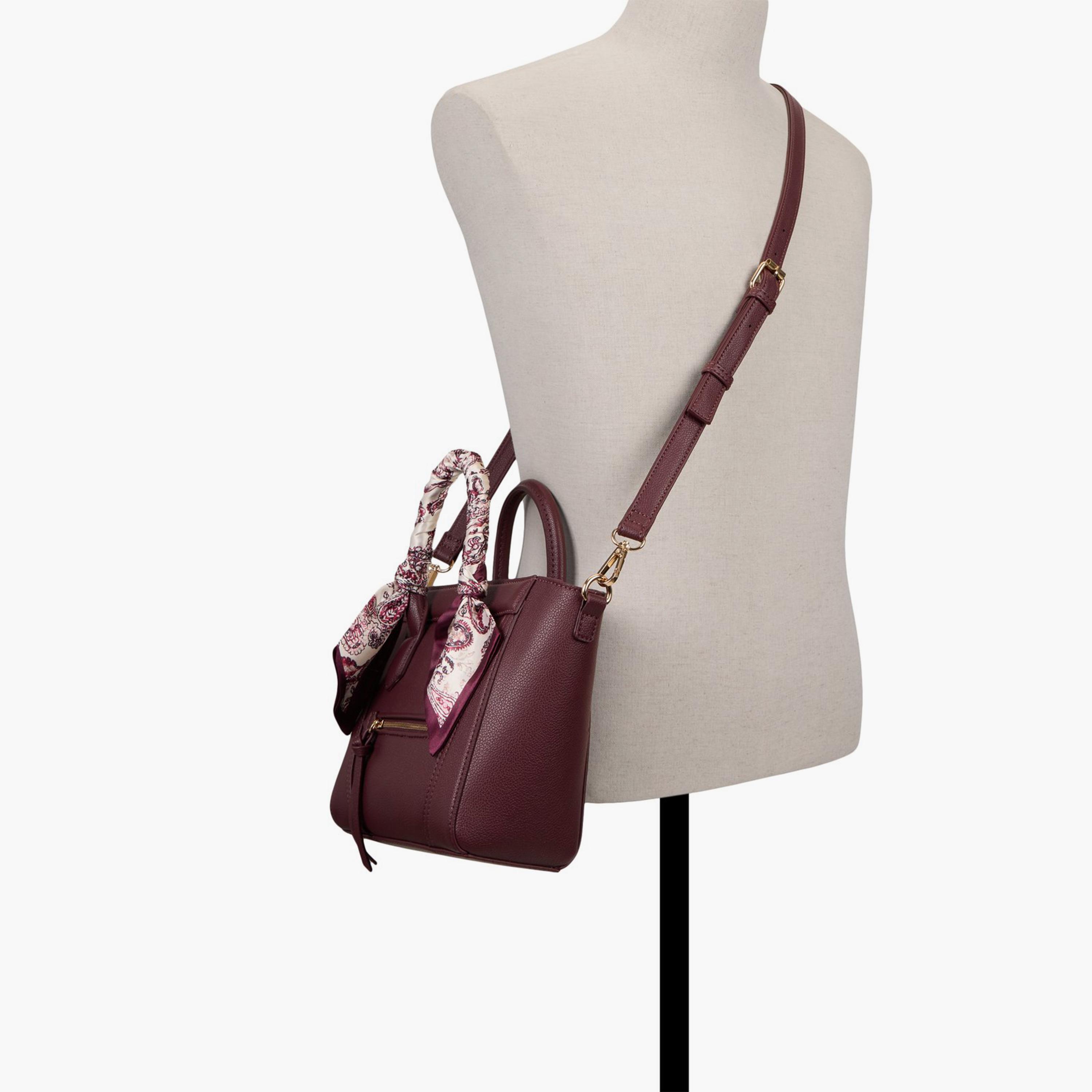 Call it Spring Louies Plain Double Handle Satchel Bag with Zipper Closure and Detachable Strap | 31 X 12 X 29 CM-women-bagsandwallets-handbags-image-9