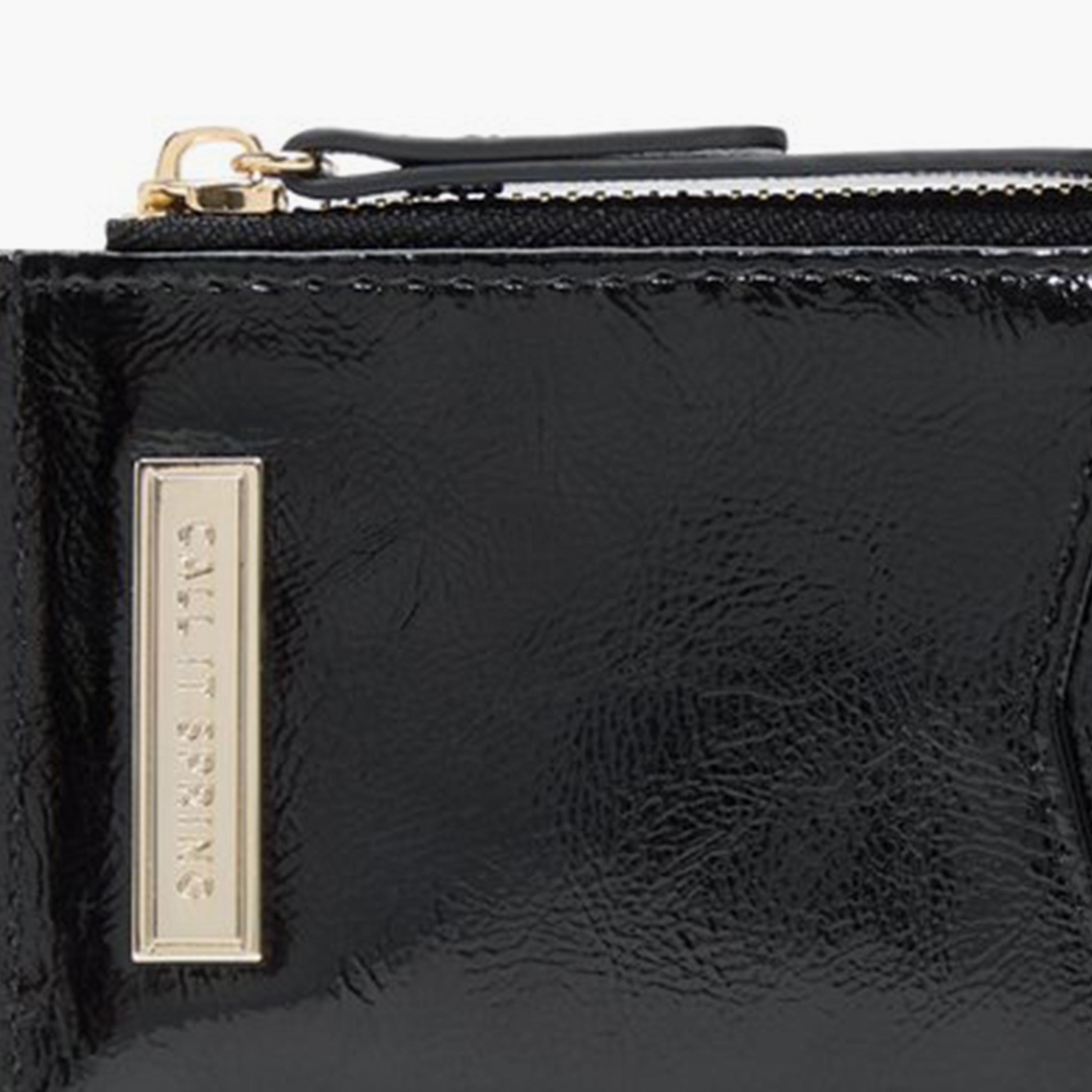 كول ات سبرينج محفظة منقوشة نايلا بجيوب متعددة للبطاقات وسحاب-women-bagsandwallets-wallets-image-3