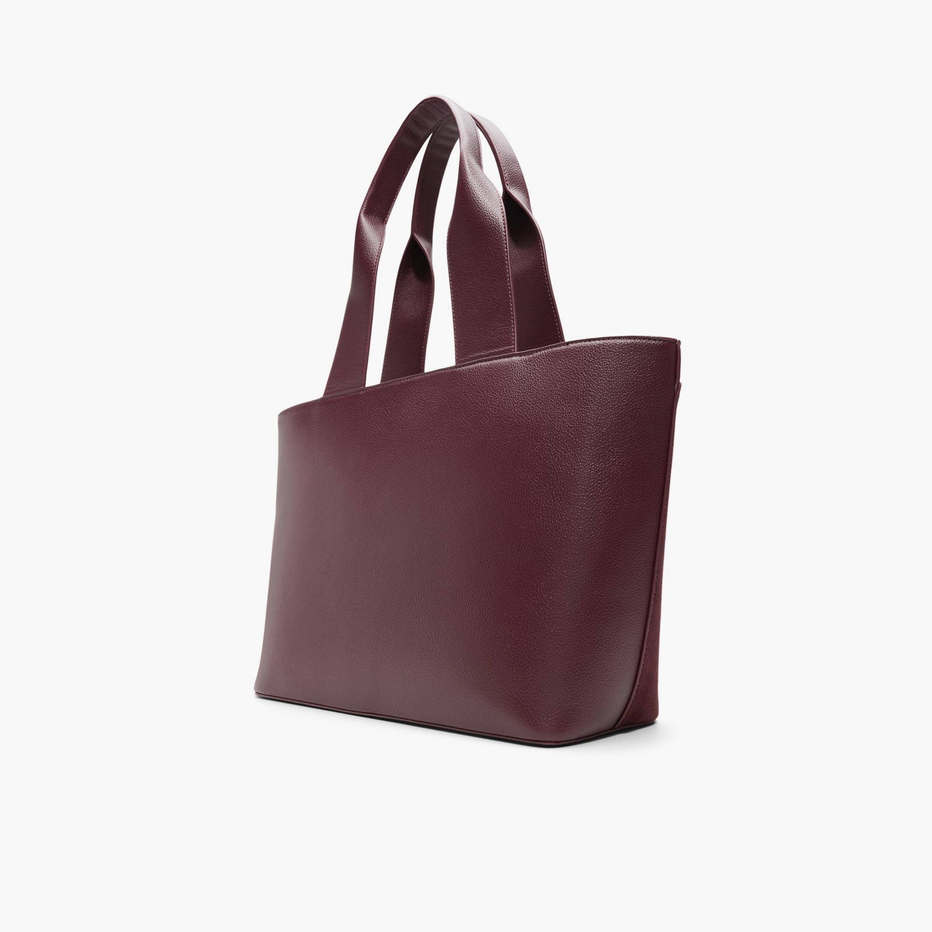 كول ات سبرينغ- شنطة توت منقوشة إغلاق بسحاب مقبض مزدوج | 49 × 36 × 16 سم-women-bagsandwallets-handbags-image-8