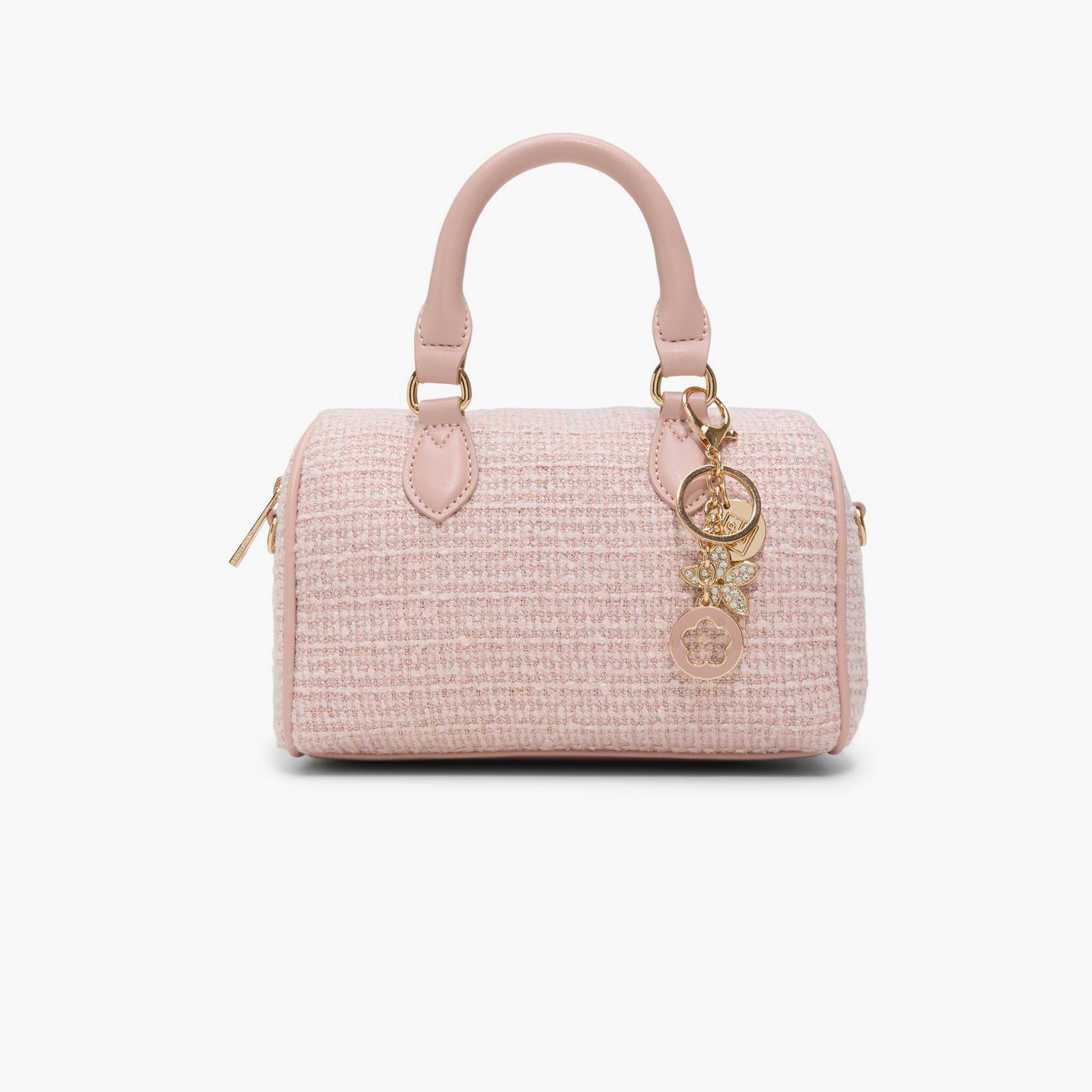 كول ات سبرينغ- حقيبة دافل تانا مطبوعة بمقبضين بحزام قابل للفصل وسحاب إغلاق-women-bagsandwallets-handbags-image-1