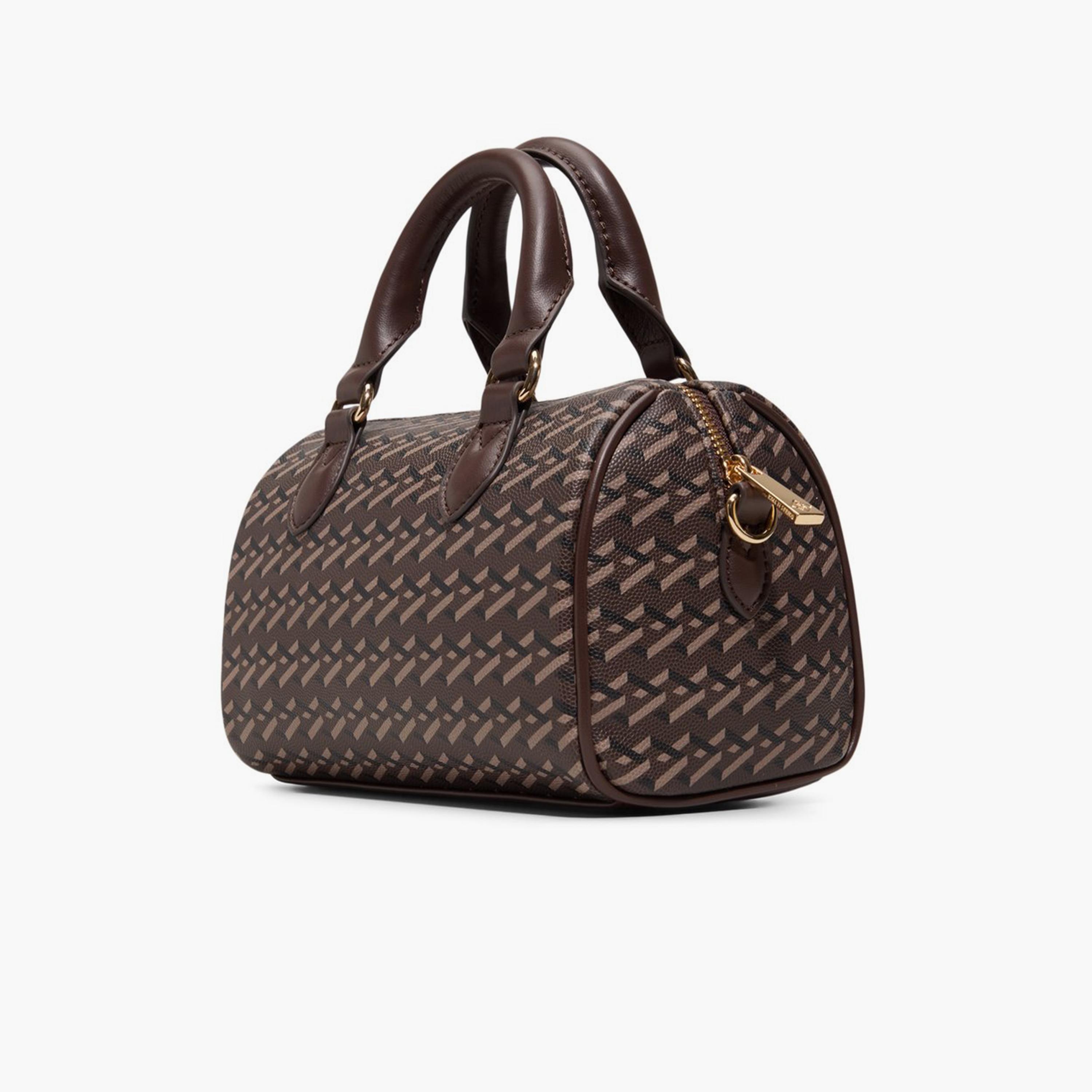 Call it Spring Tanaa Textured Double Handle Satchel Bag with Zipper Closure and Detachable Strap | 20 X 12 X 14 CM-women-bagsandwallets-handbags-image-2
