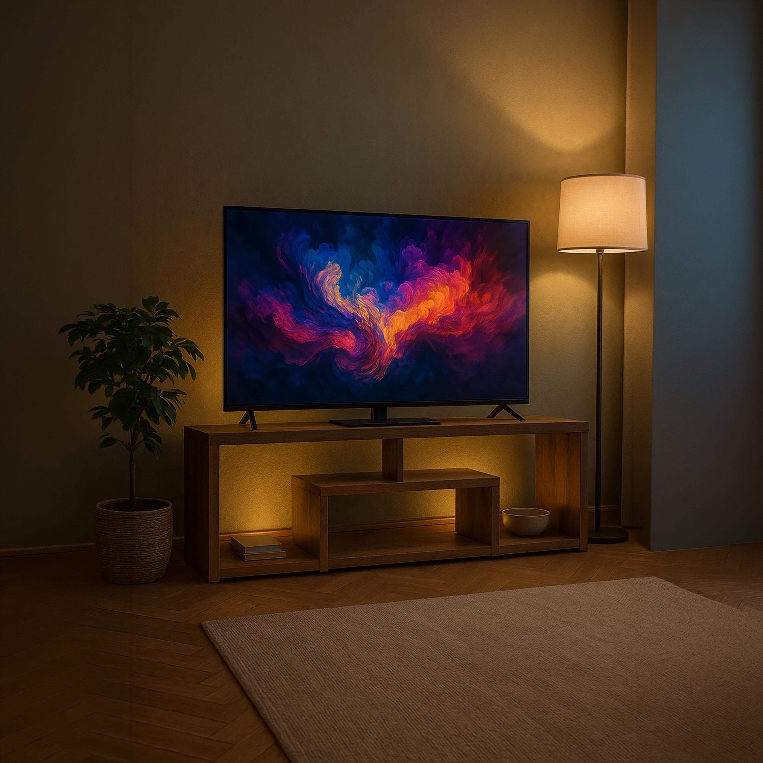 طاولة تلفزيون خشبية برفين من ماريا هومز-furniture-livingroom-tvandmediaunits-image-4