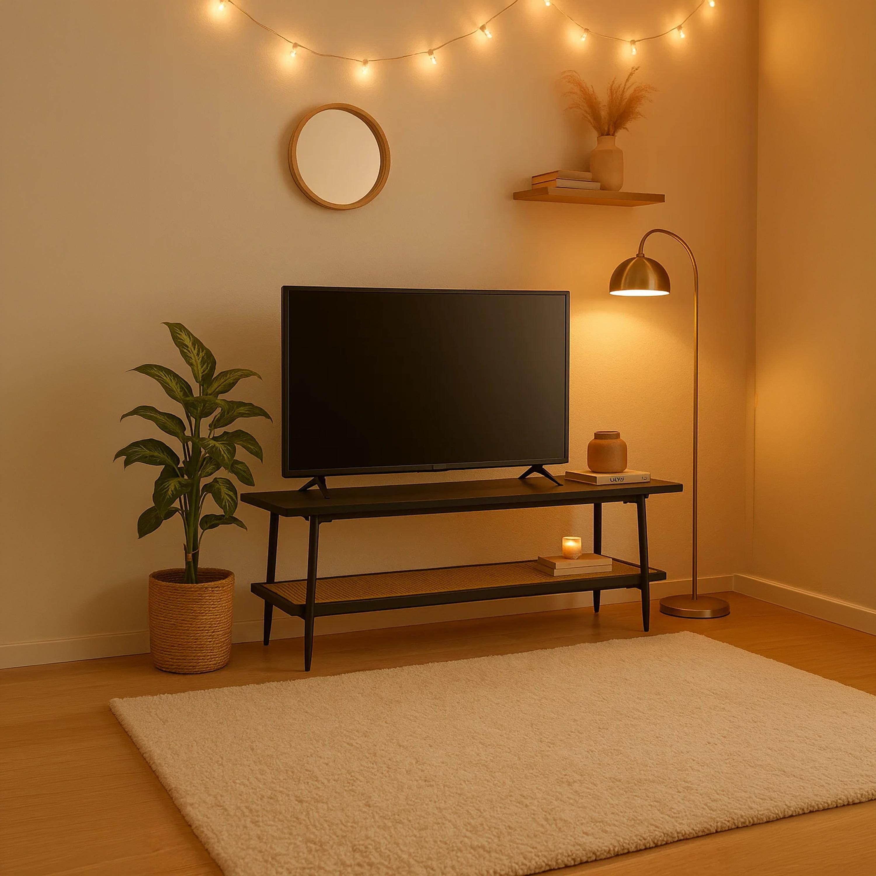 طاولة تلفزيون روتان برف واحد من ماريا هومز-furniture-livingroom-tvandmediaunits-image-5