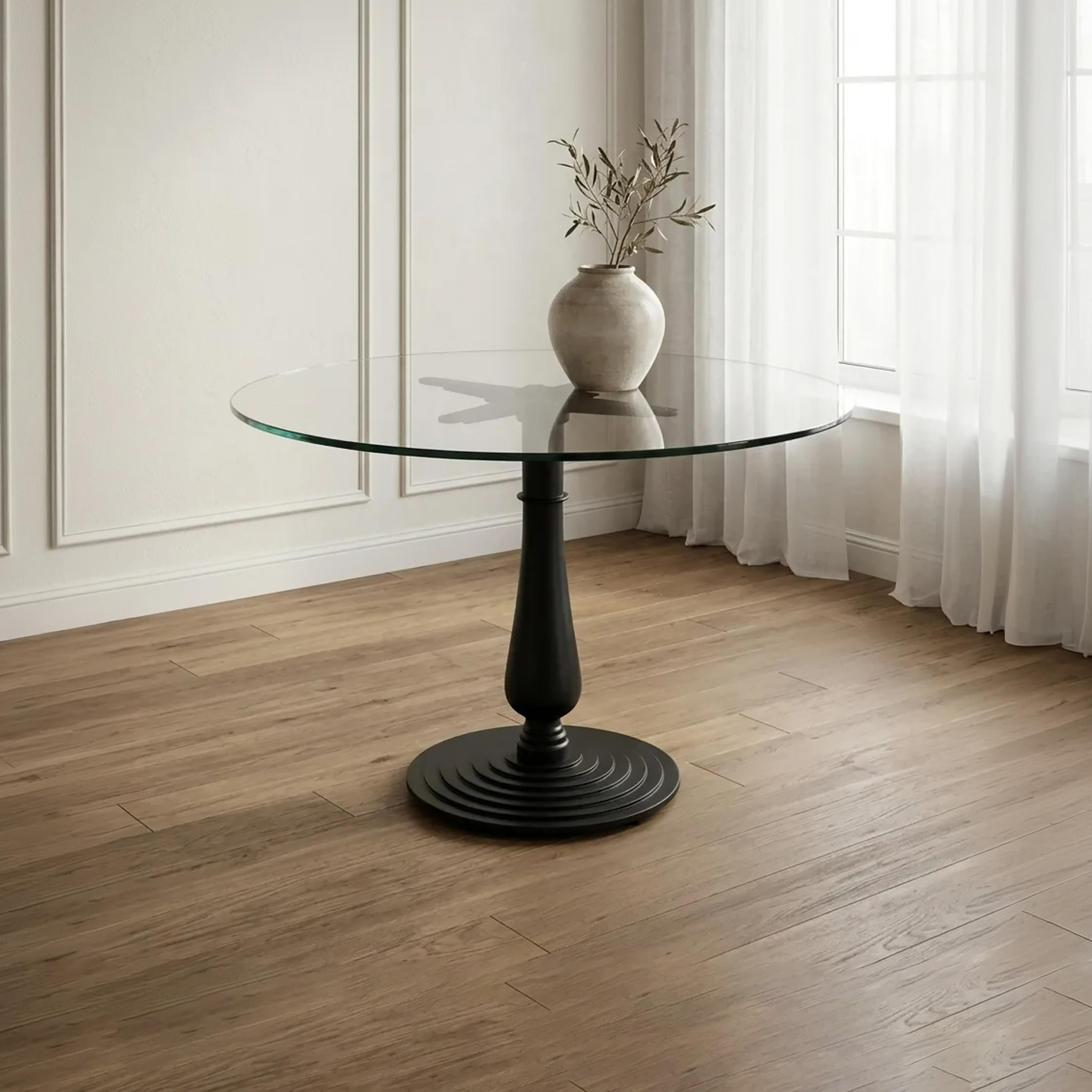 إطار طاولة خشبية بقاعدة عمودية من ماريا هومز-furniture-livingroom-sideandendtables-image-4