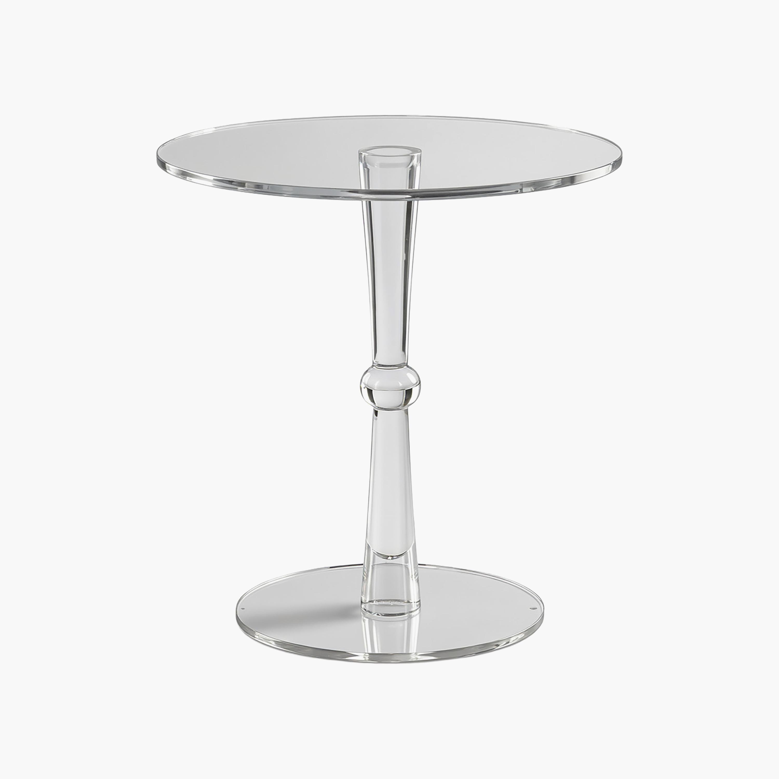 طاولة جانبية خشبية بقاعدة مجسمة من ماريا هومز-furniture-livingroom-sideandendtables-image-4