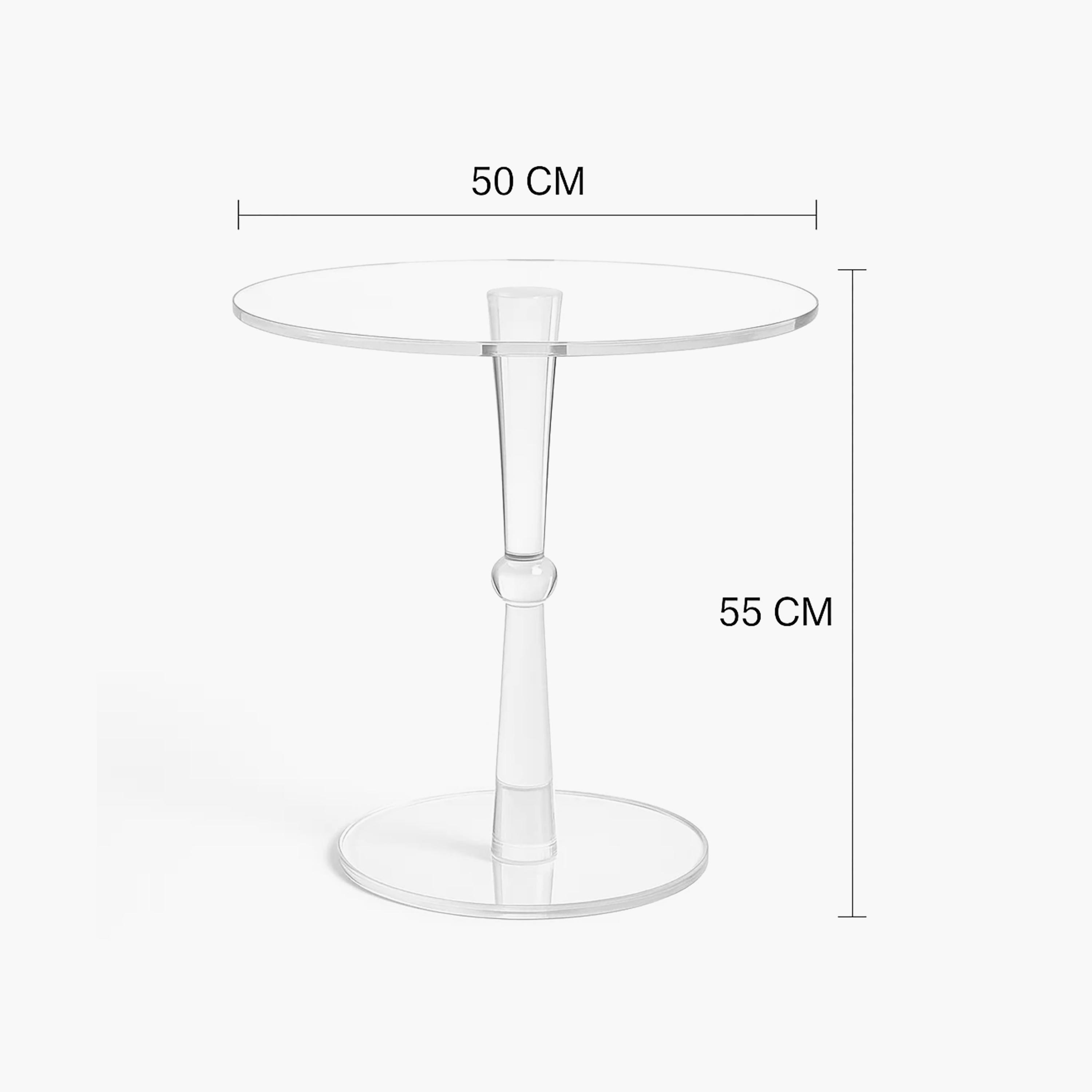 طاولة جانبية خشبية بقاعدة مجسمة من ماريا هومز-furniture-livingroom-sideandendtables-image-6
