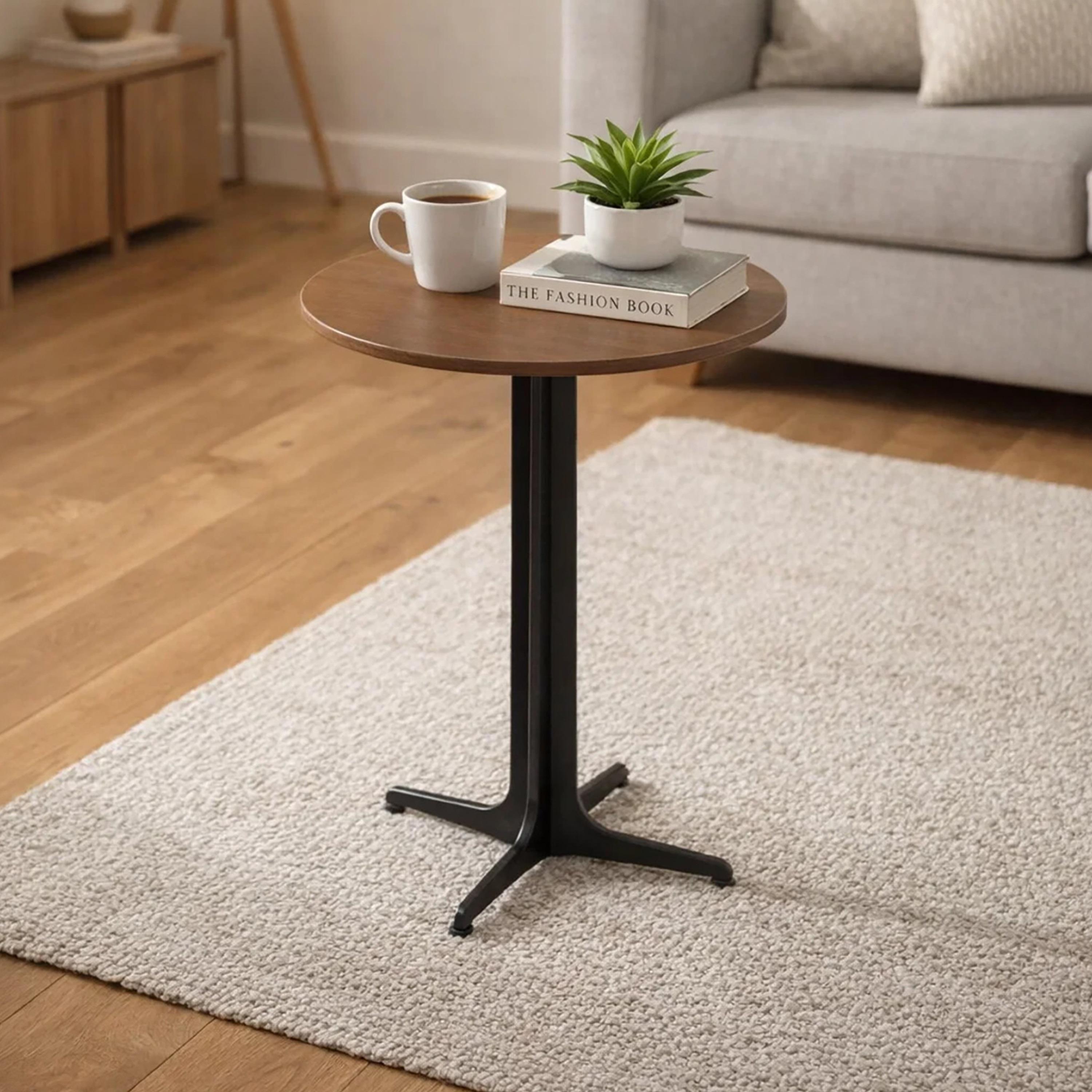 طاولة قهوة خشبية بأبعاد 45×45×55 سم من ماريا هومز-furniture-livingroom-coffeetables-image-1