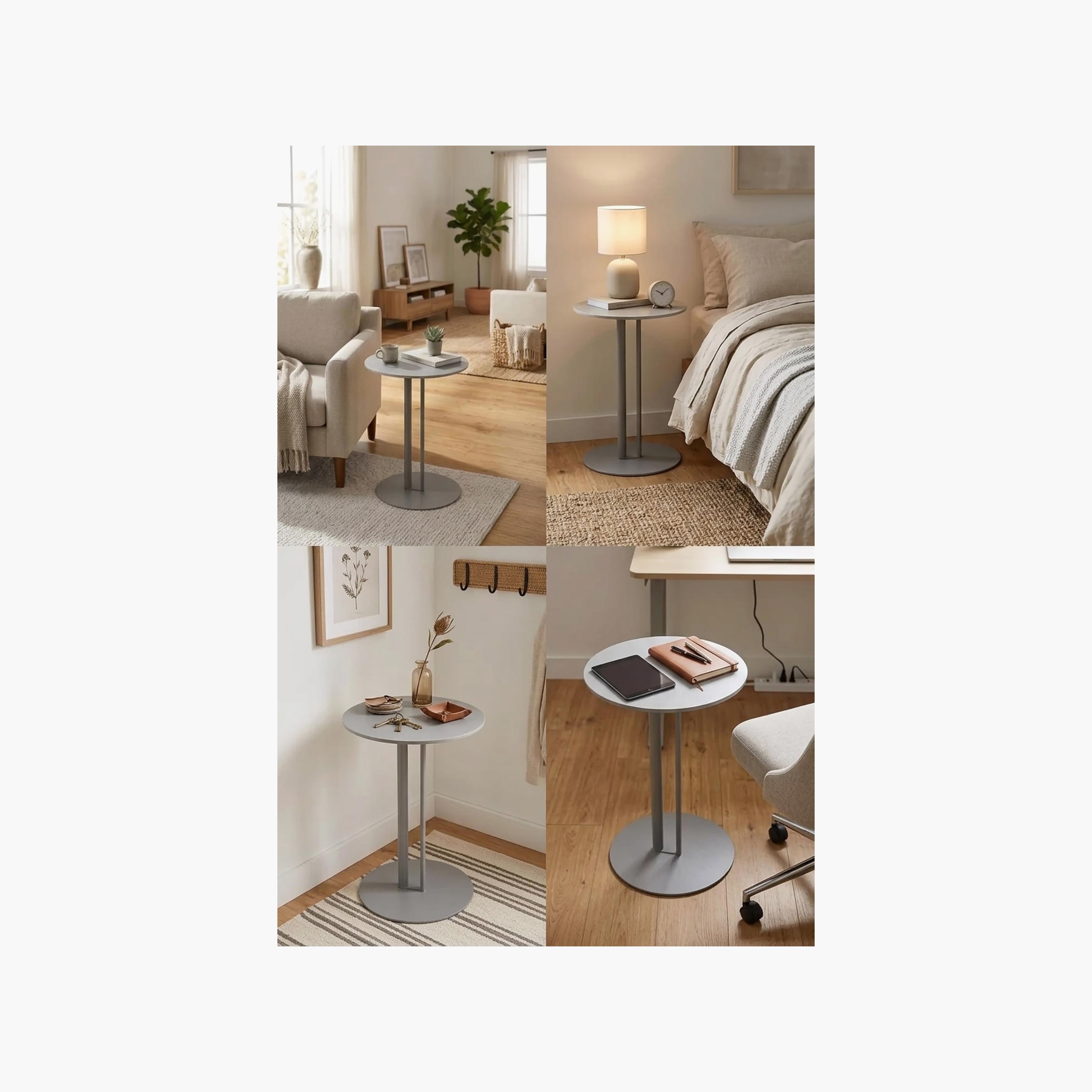 طاولة جانبية معدنية بقاعدة عمودية من ماريا هومز-furniture-livingroom-sideandendtables-image-3