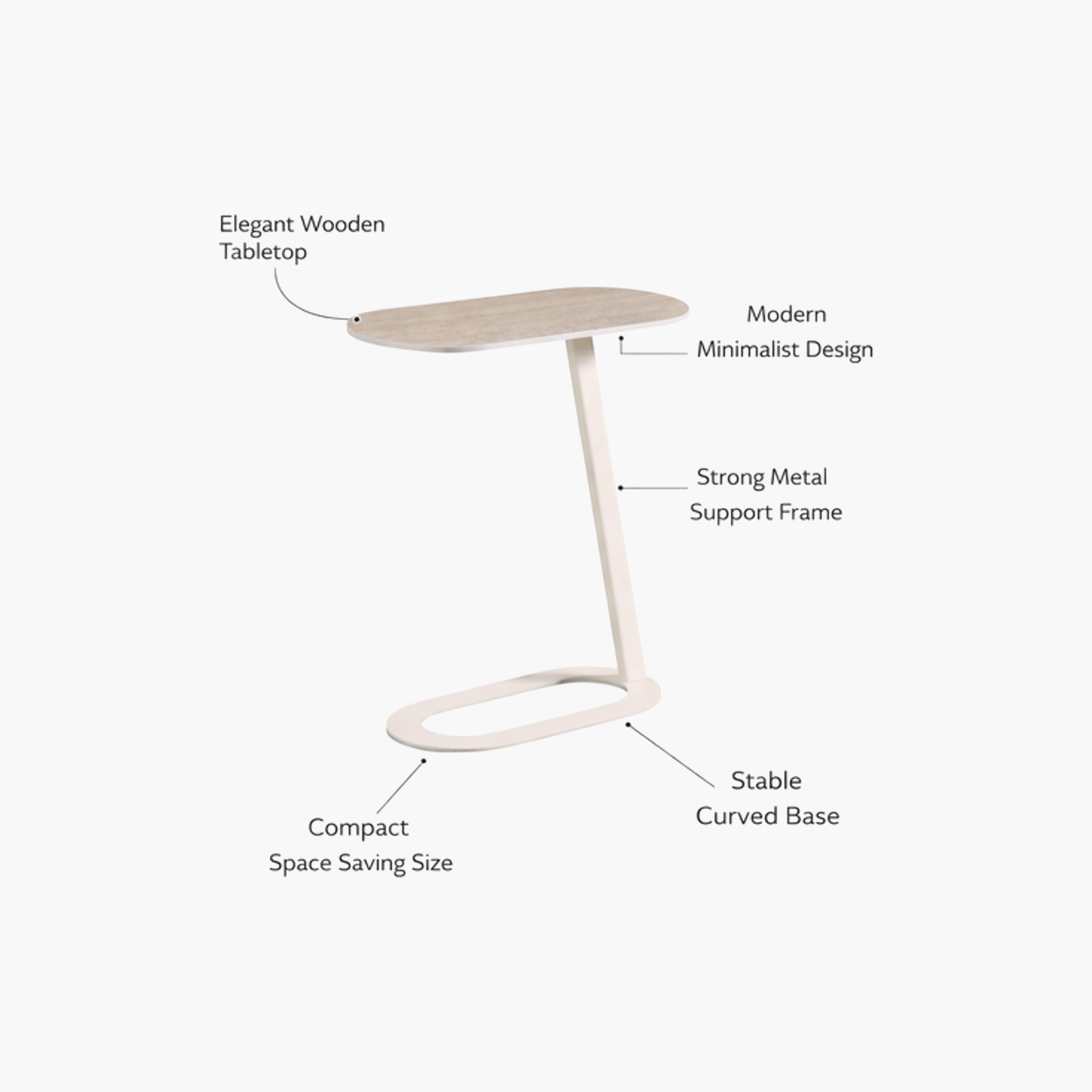 طاولة جانبية خشبية بقاعدة عمودية من ماريا هومز-furniture-livingroom-sideandendtables-image-5