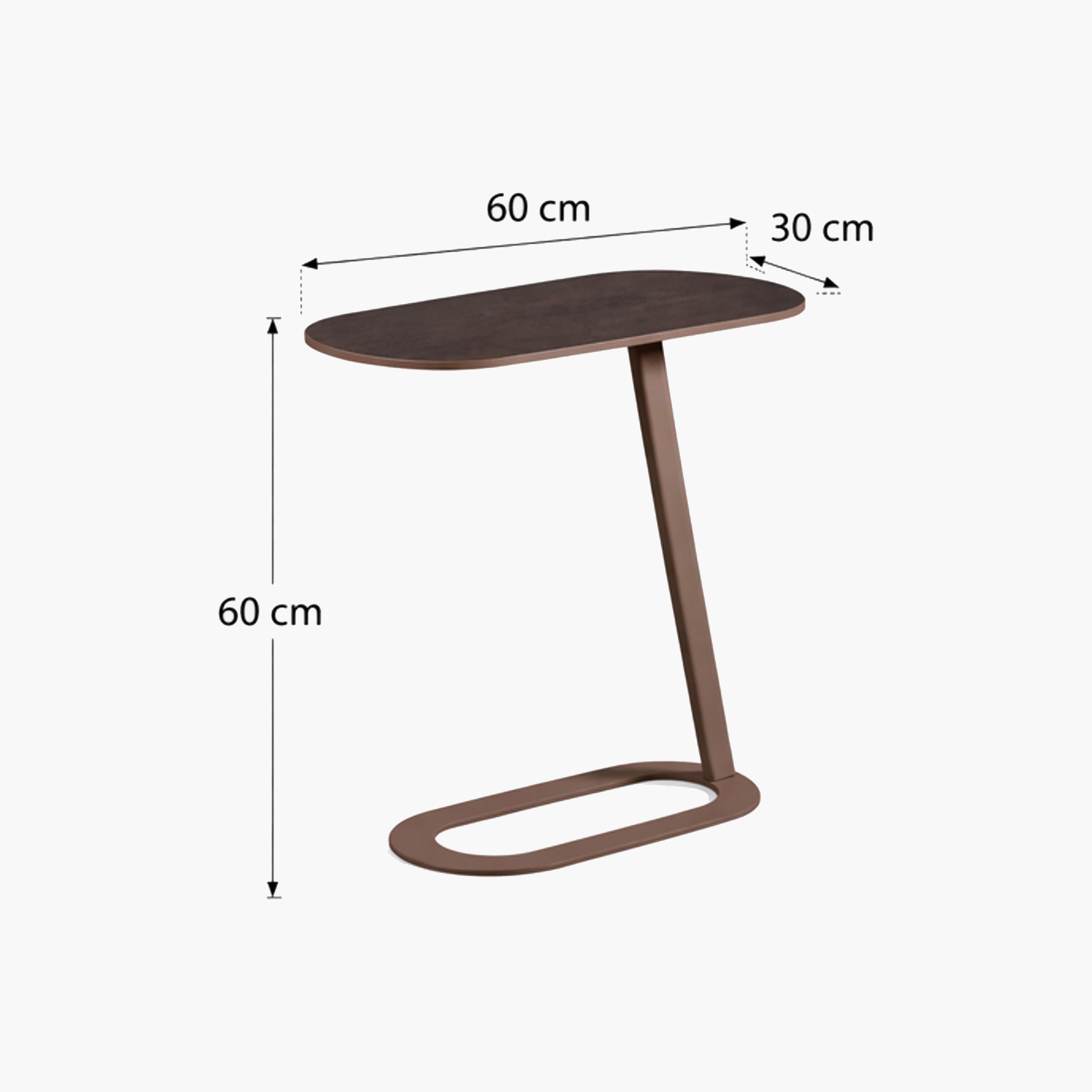 Maria Homes Metal Pedestal Accent Table-furniture-livingroom-sideandendtables-image-5