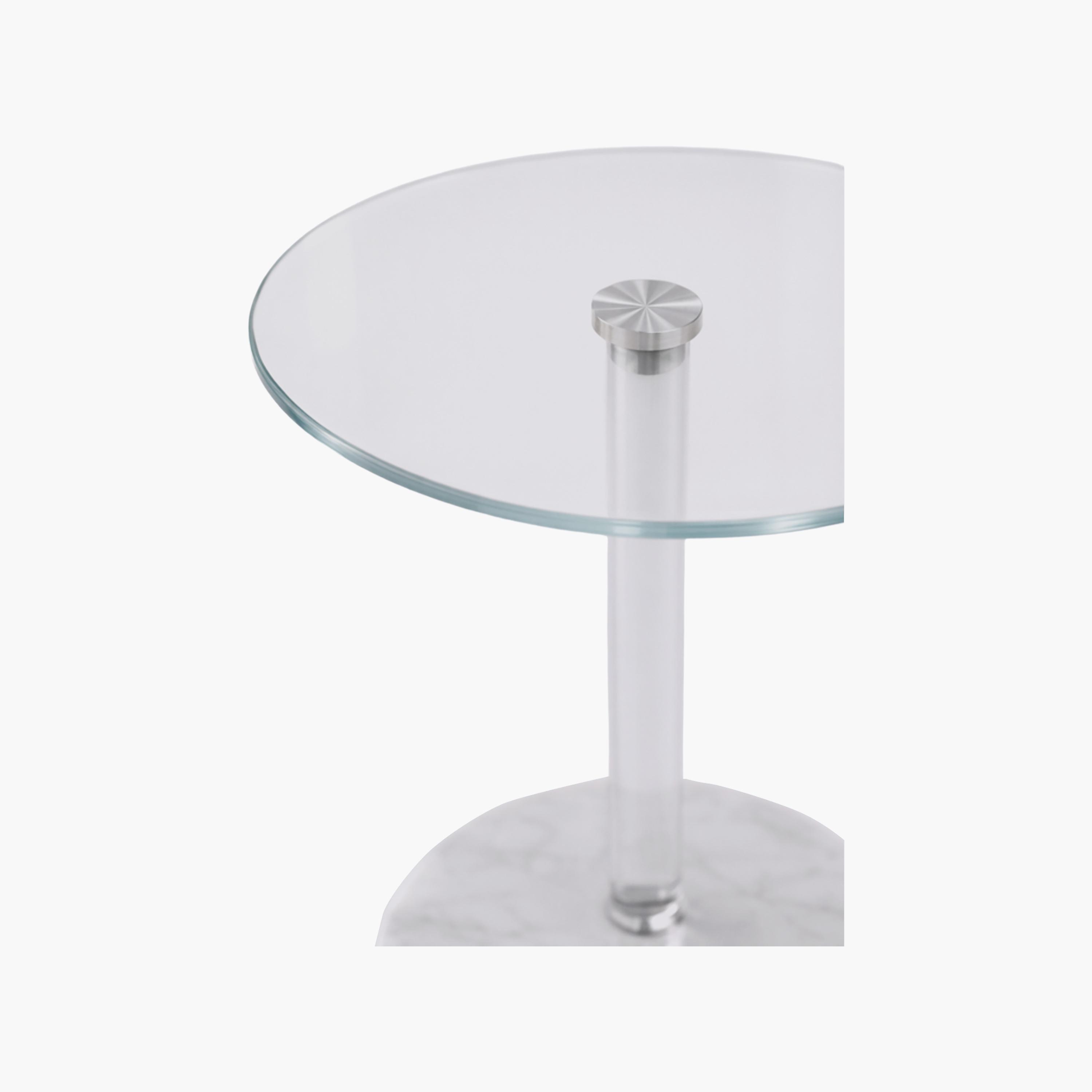 طاولة زينة بقاعدة زجاجية من ماريا هومز-furniture-livingroom-sideandendtables-image-3