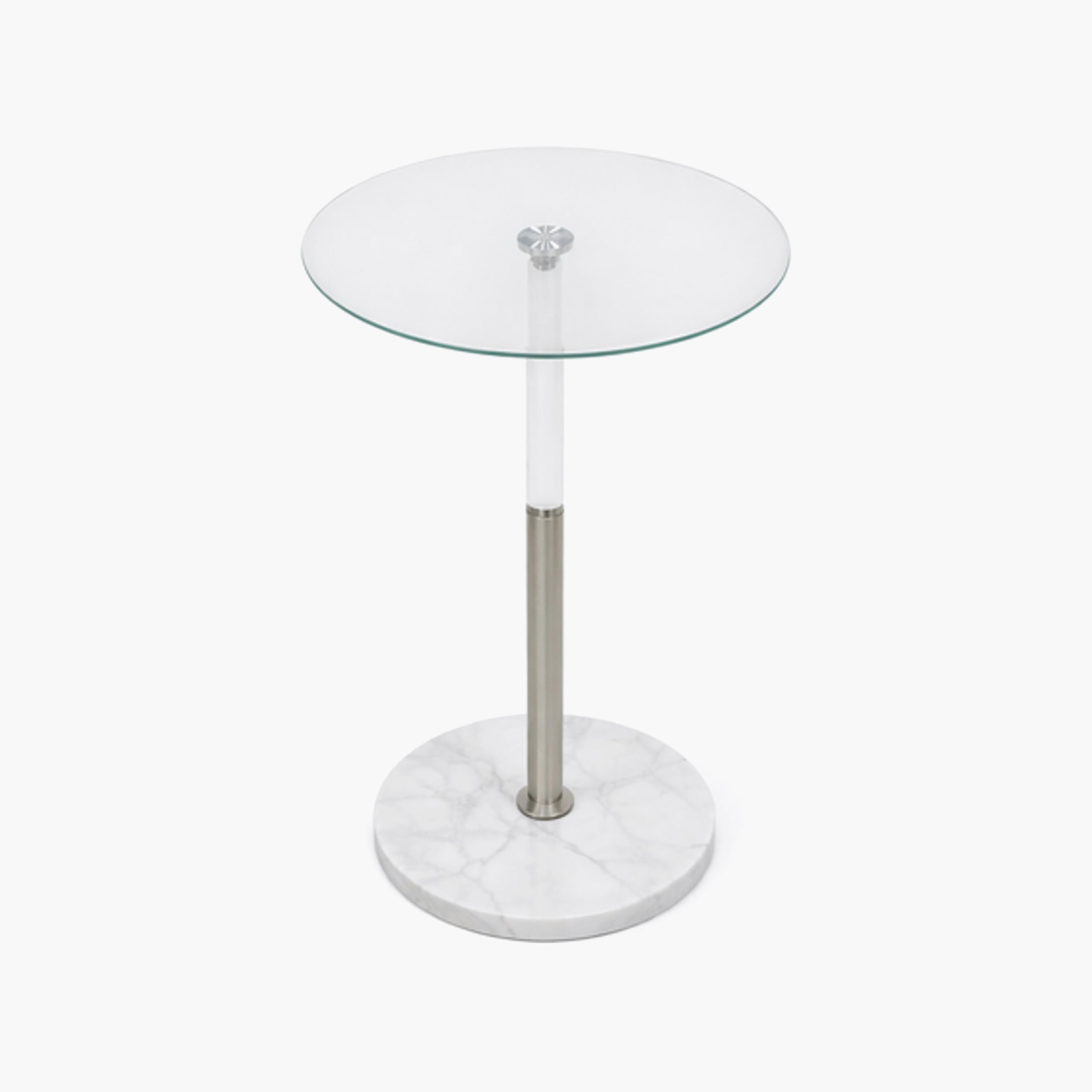طاولة زينة بقاعدة زجاجية من ماريا هومز-furniture-livingroom-sideandendtables-image-4