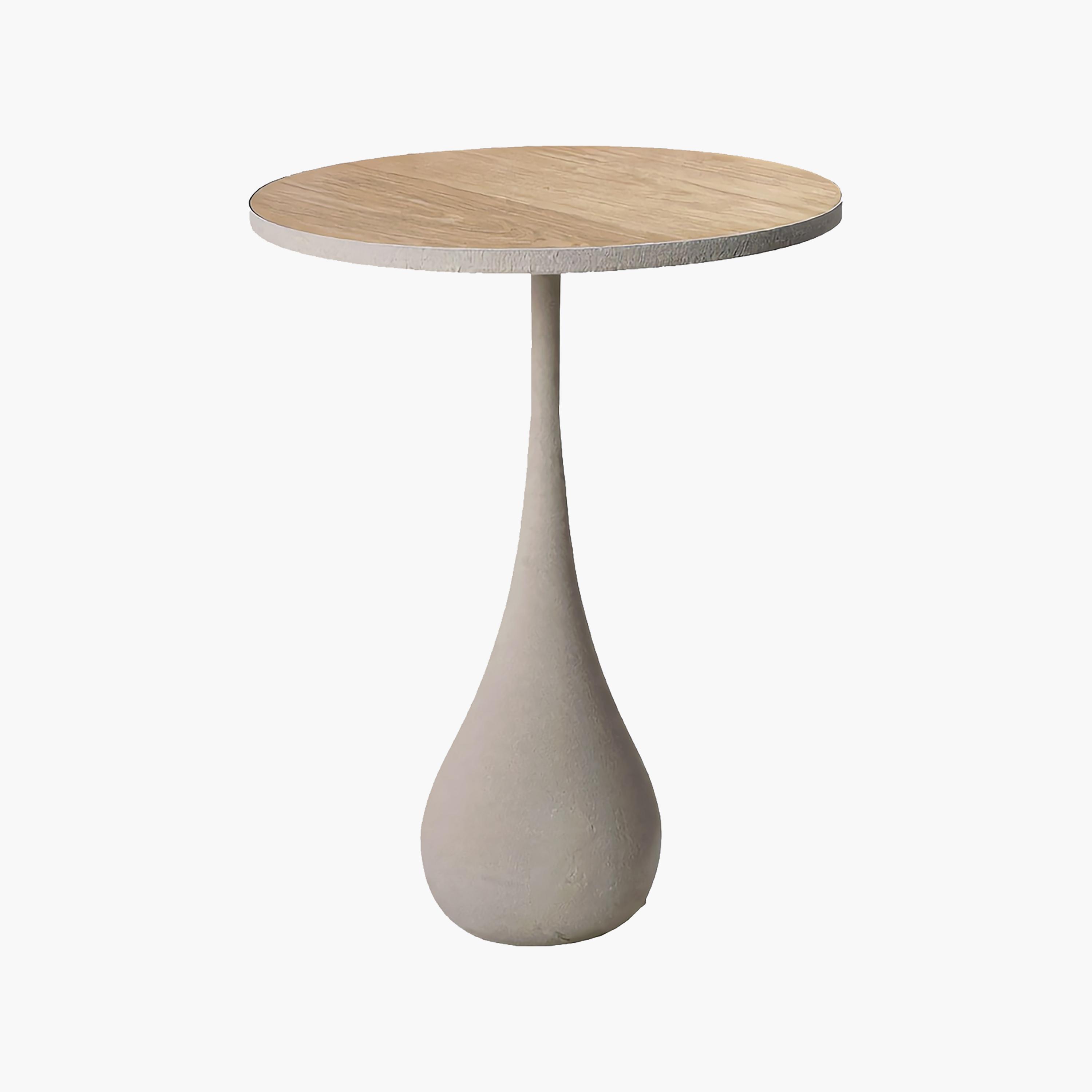 طاولة جانبية خشبية من ماريا هومز-furniture-livingroom-sideandendtables-image-4