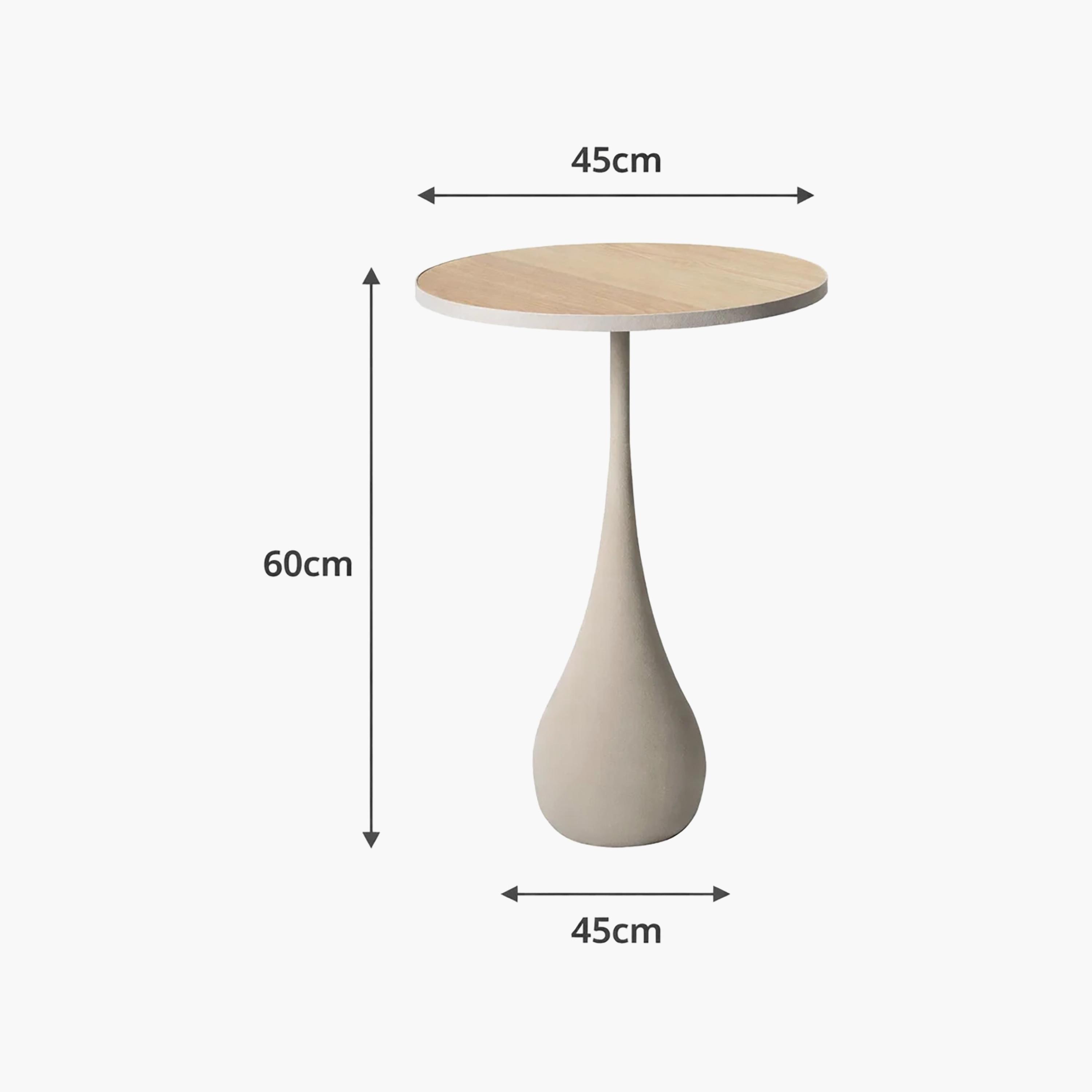 طاولة جانبية خشبية من ماريا هومز-furniture-livingroom-sideandendtables-image-6