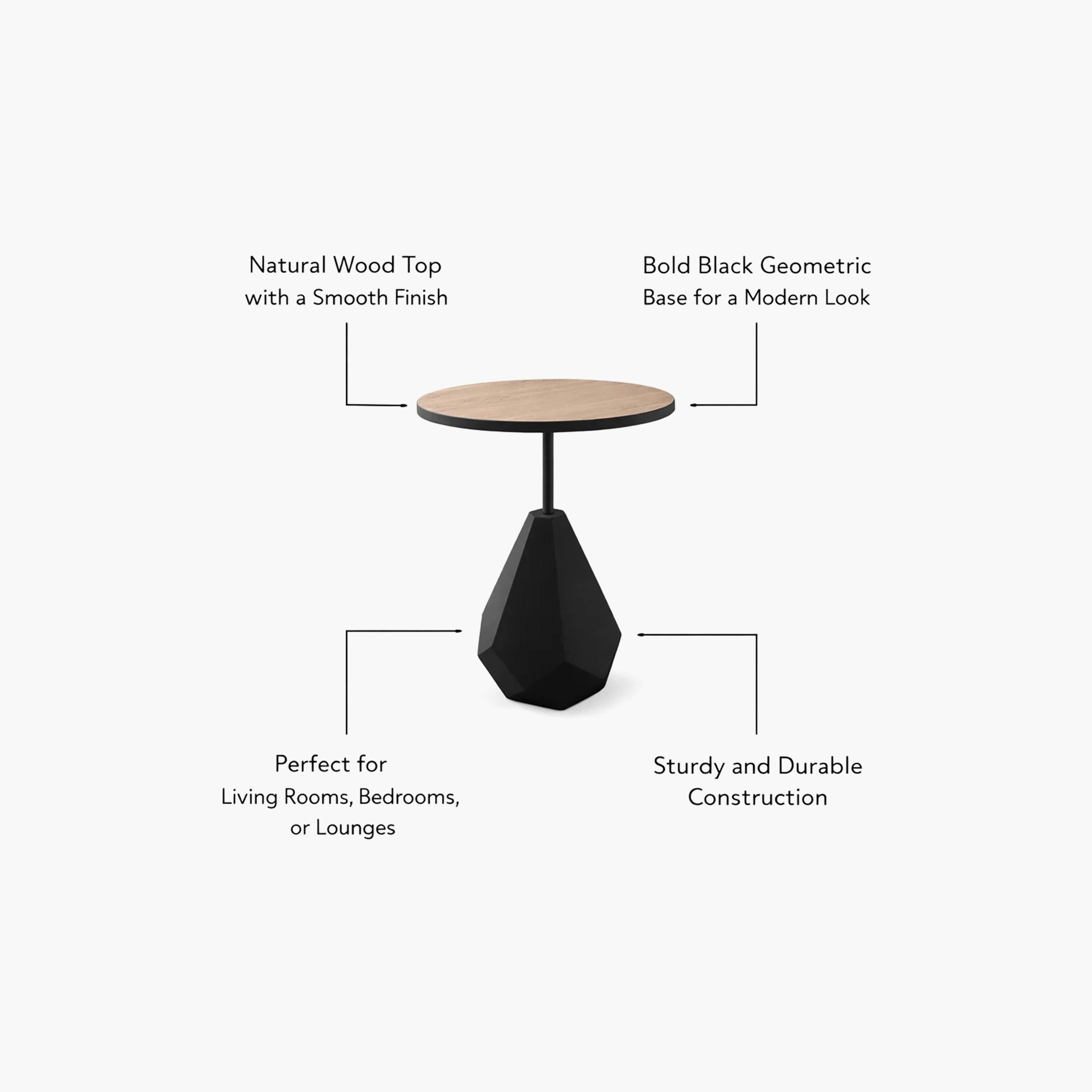 طاولة جانبية خشبية بقاعدة عمودية من ماريا هومز-furniture-livingroom-sideandendtables-image-5