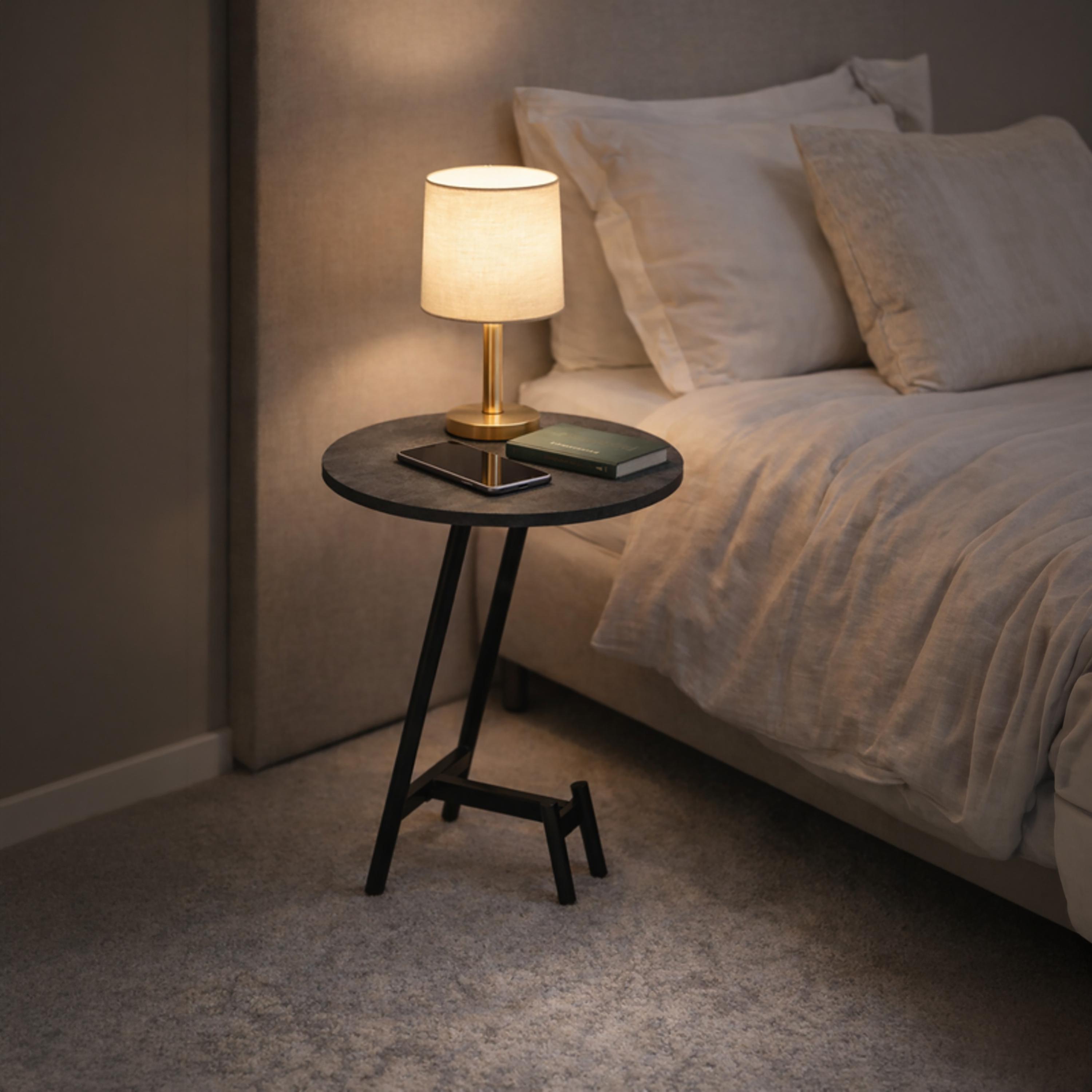 Maria Homes Metal 4-Leg Accent Table-furniture-livingroom-sideandendtables-image-2