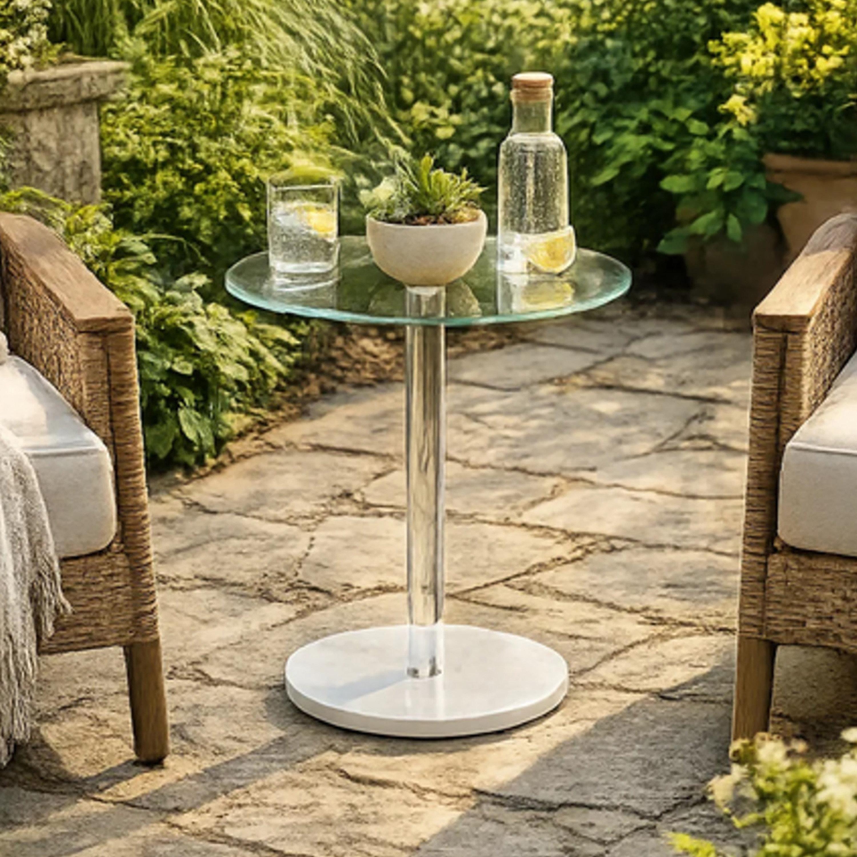 Maria Homes Glass Outdoor Dining Table-furniture-outdoor-accessories-image-1