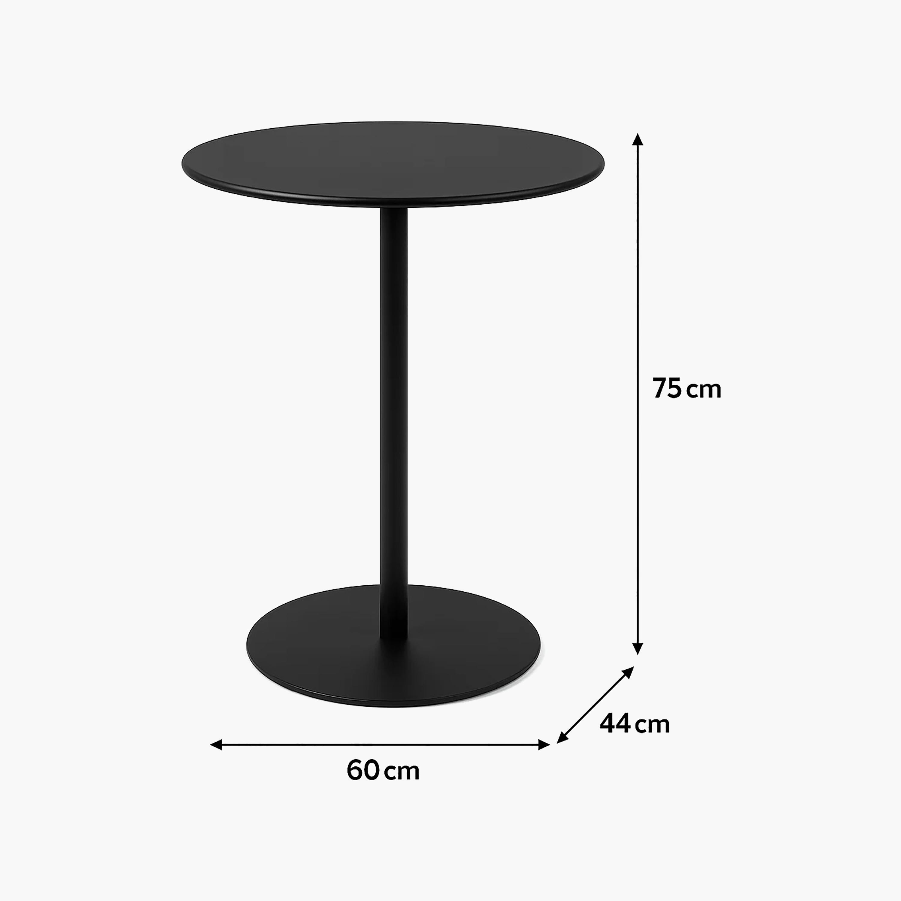 Maria Homes Metal Pedestal Side Table-furniture-livingroom-sideandendtables-image-4