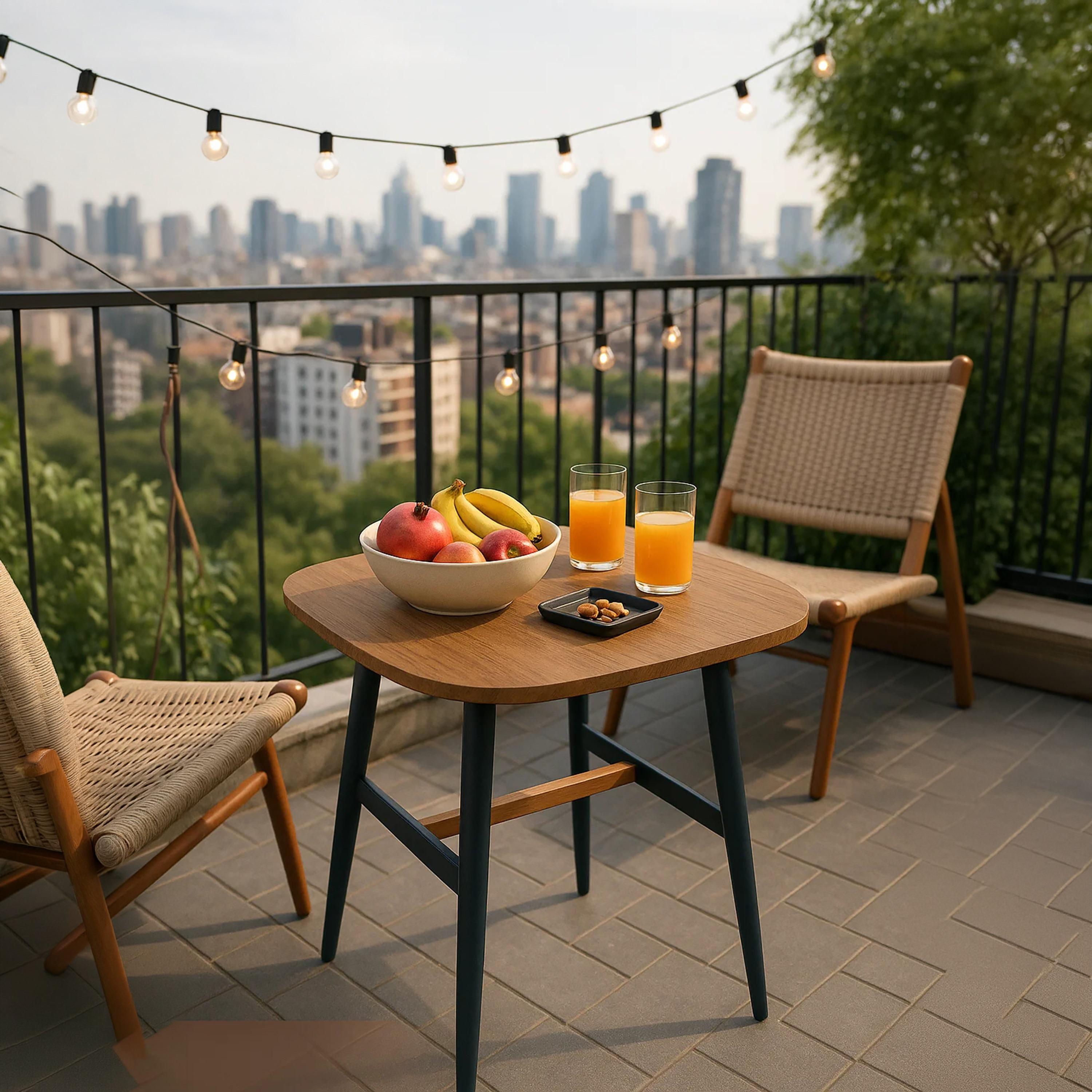 طاولة جانبية بأرجل خشبية مخروطية من ماريا هومز-furniture-livingroom-sideandendtables-image-2