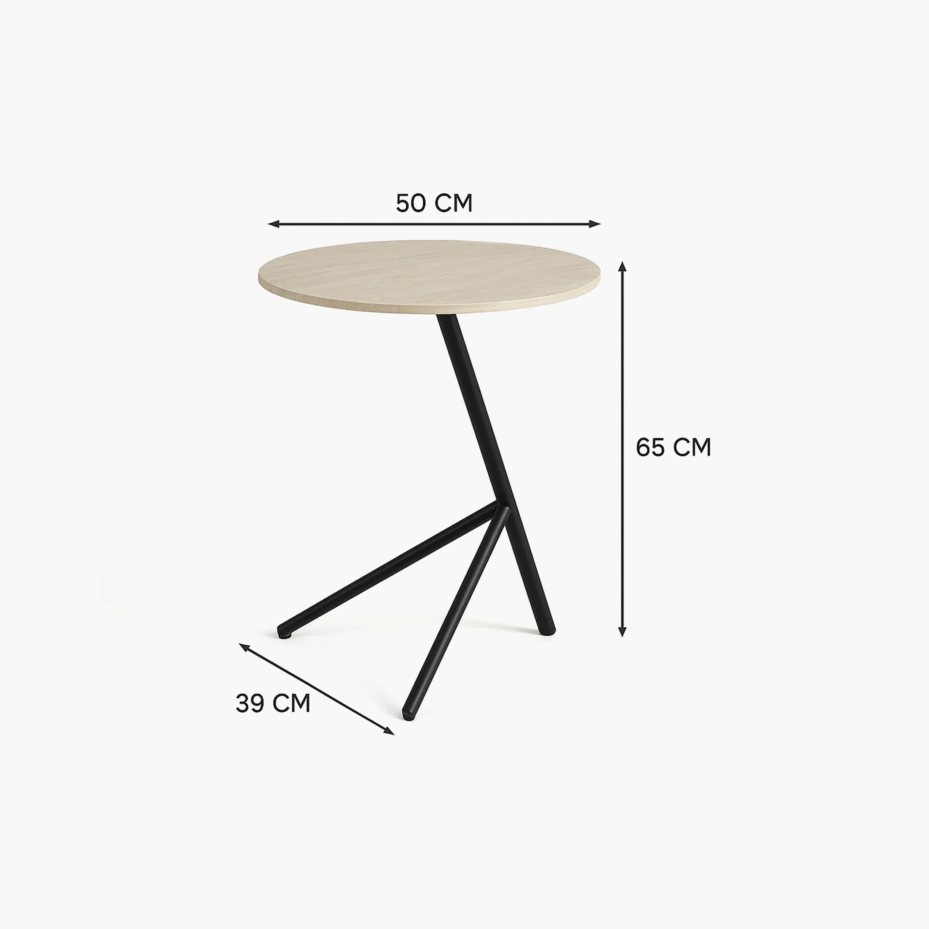 Maria Homes Marble Legs Accent Table-furniture-livingroom-sideandendtables-image-6