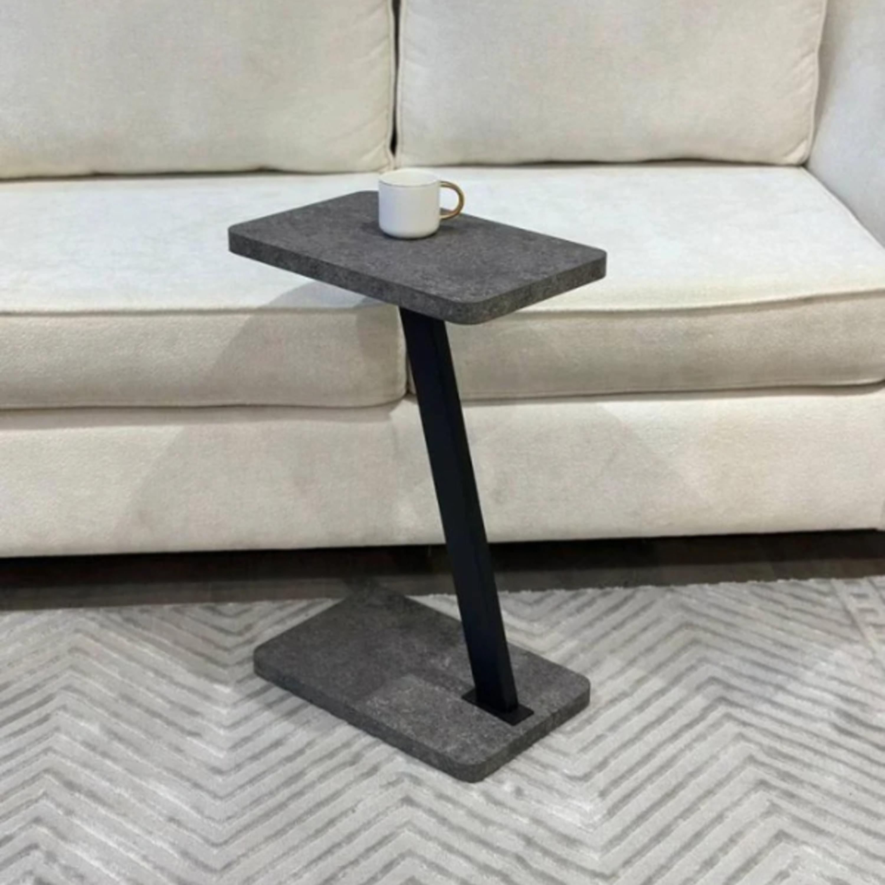 Maria Homes Wooden Pedestal Accent Table-furniture-livingroom-sideandendtables-image-2