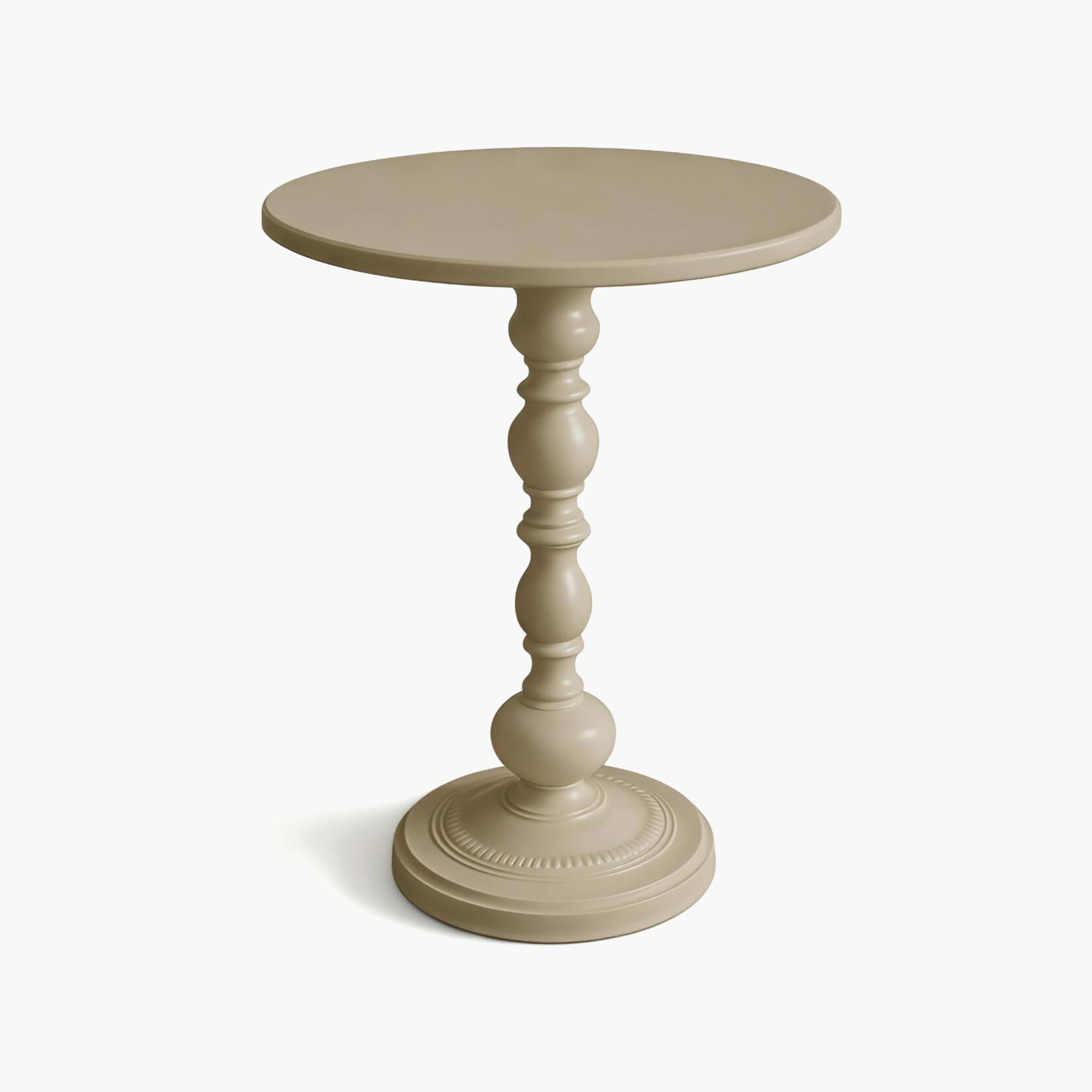 طاولة جانبية خشبية بقاعدة عمودية من ماريا هومز-furniture-livingroom-sideandendtables-image-5