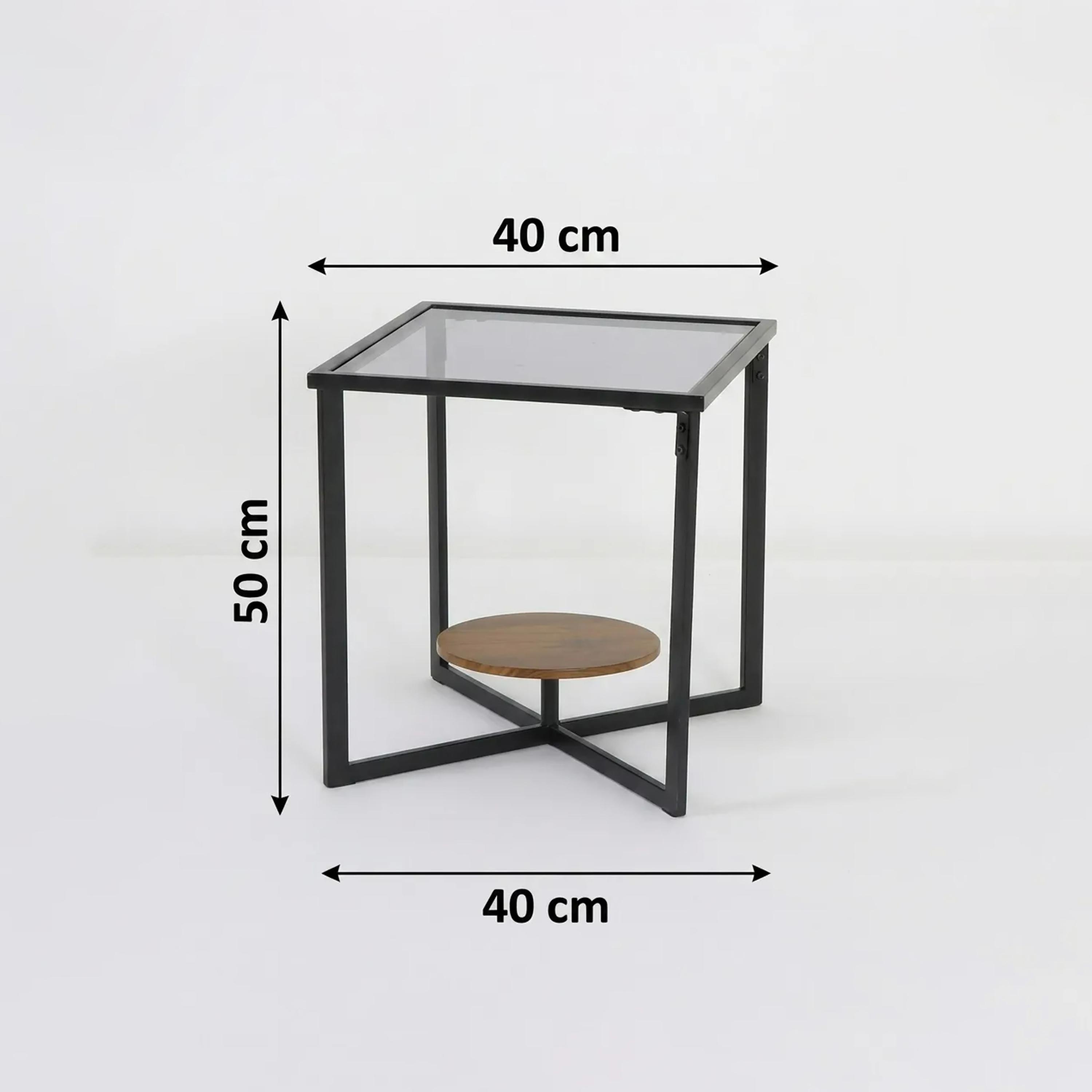 طاولة جانبية زجاجية بقاعدة عمودية من ماريا هومز-furniture-livingroom-sideandendtables-image-6