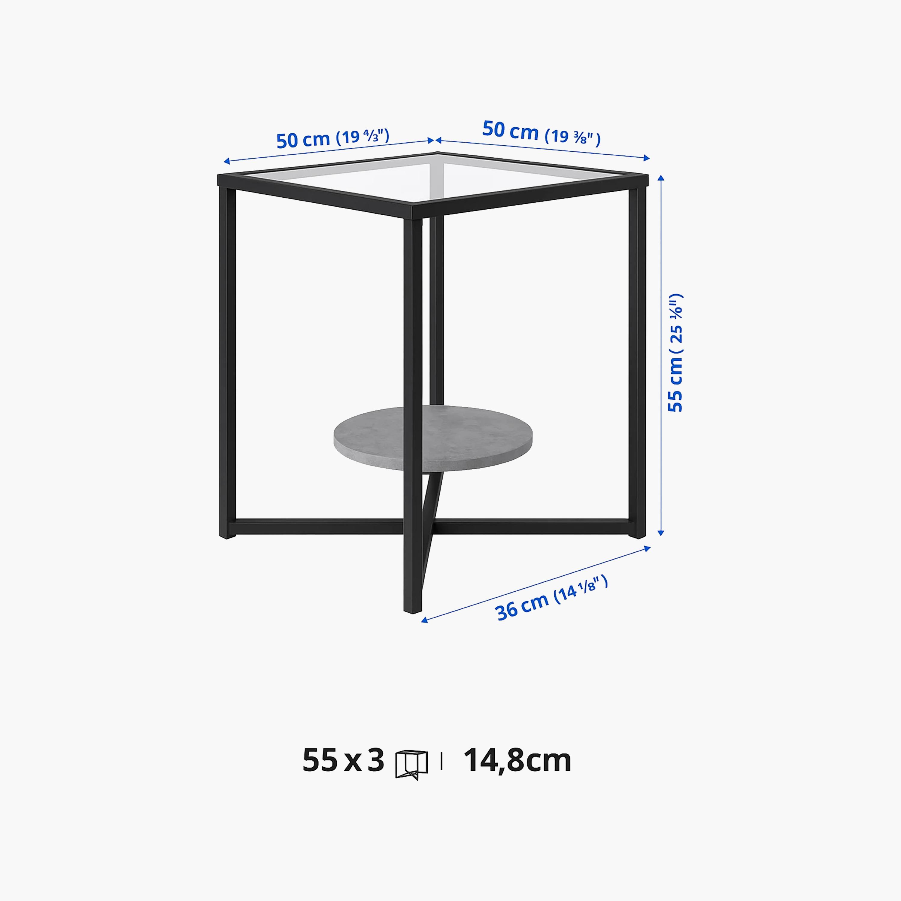 طاولة جانبية زجاجية بقاعدة عمودية من ماريا هومز-furniture-livingroom-sideandendtables-image-6