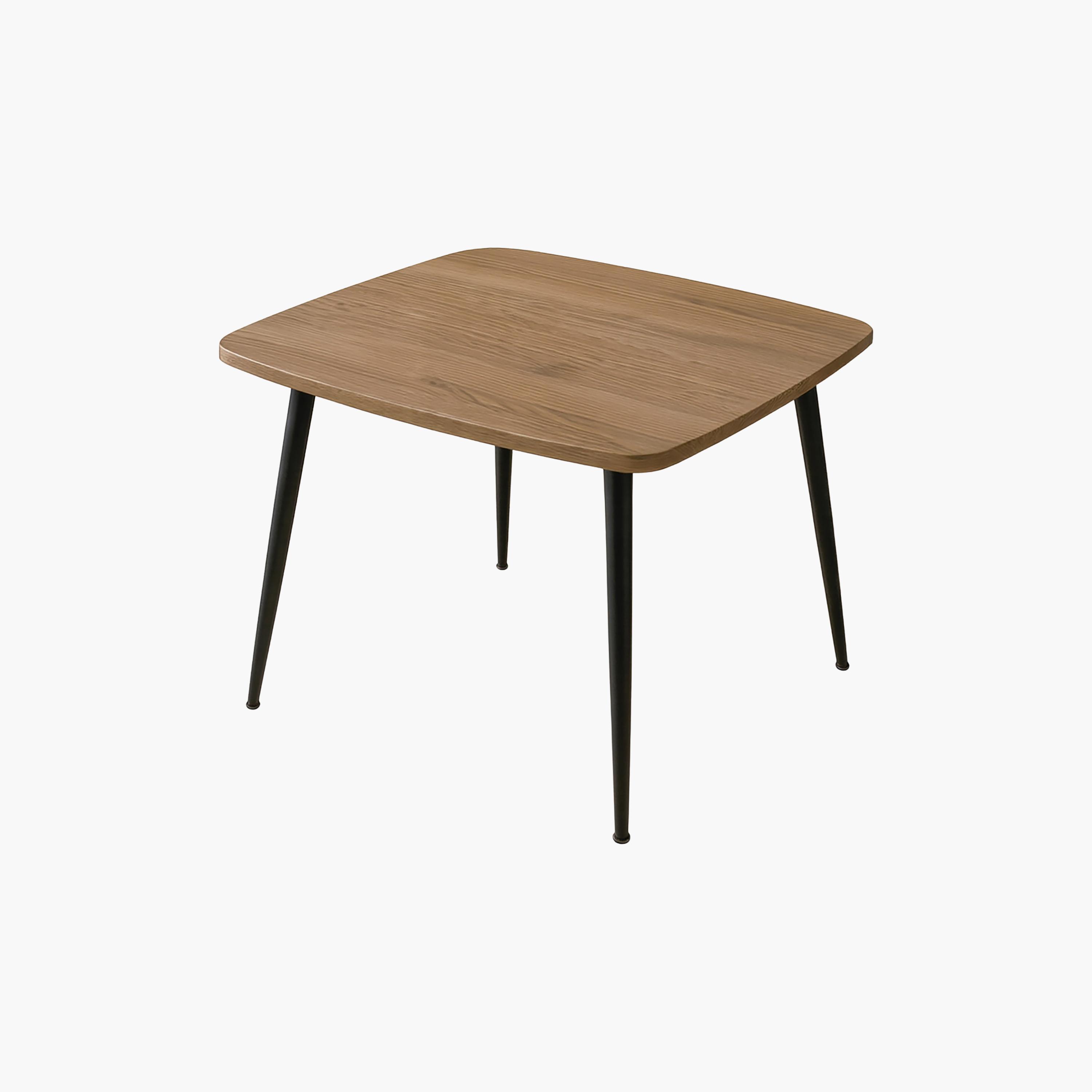 طاولة جانبية خشبية بأربع قوائم من ماريا هومز-furniture-livingroom-sideandendtables-image-5