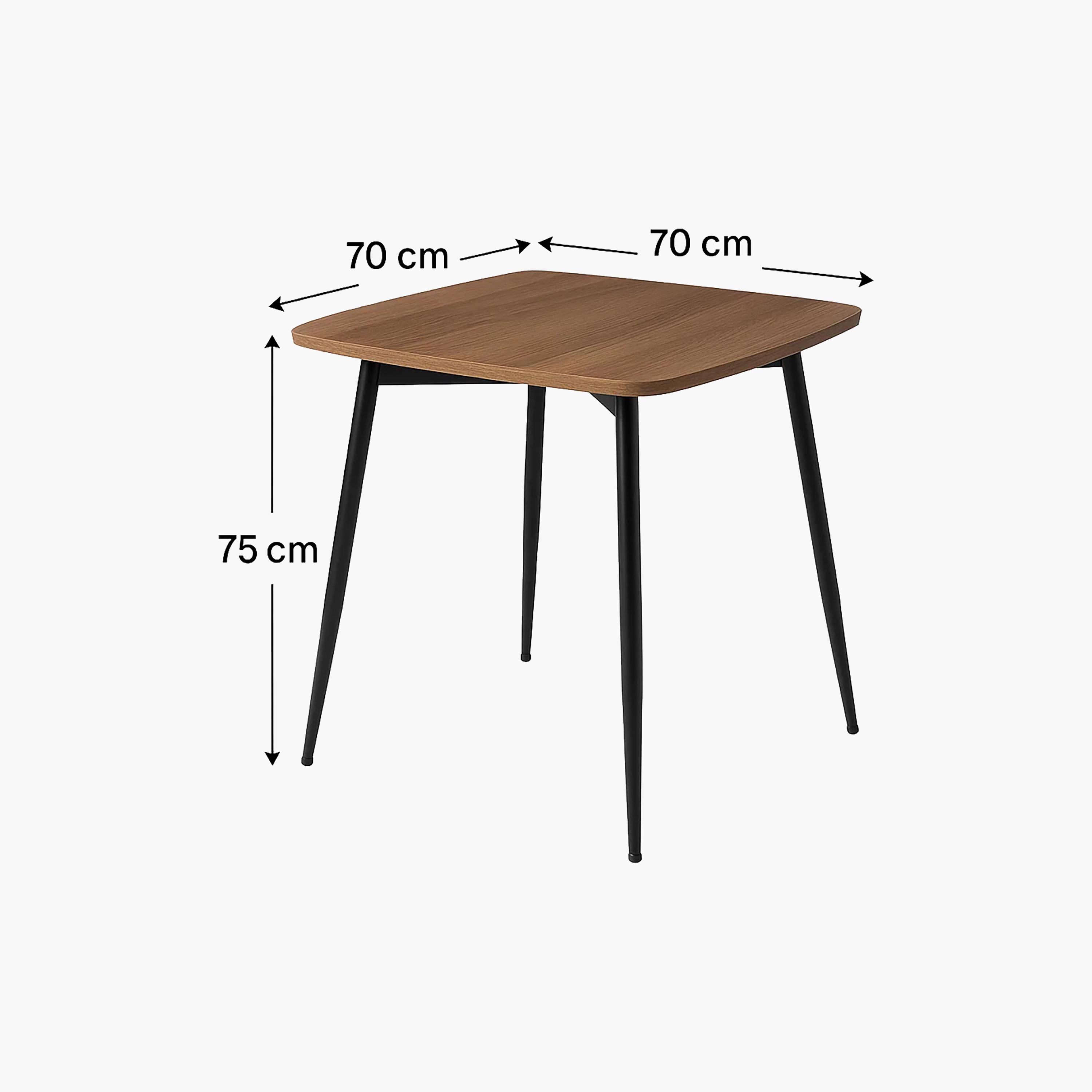 طاولة جانبية خشبية بأربع قوائم من ماريا هومز-furniture-livingroom-sideandendtables-image-6