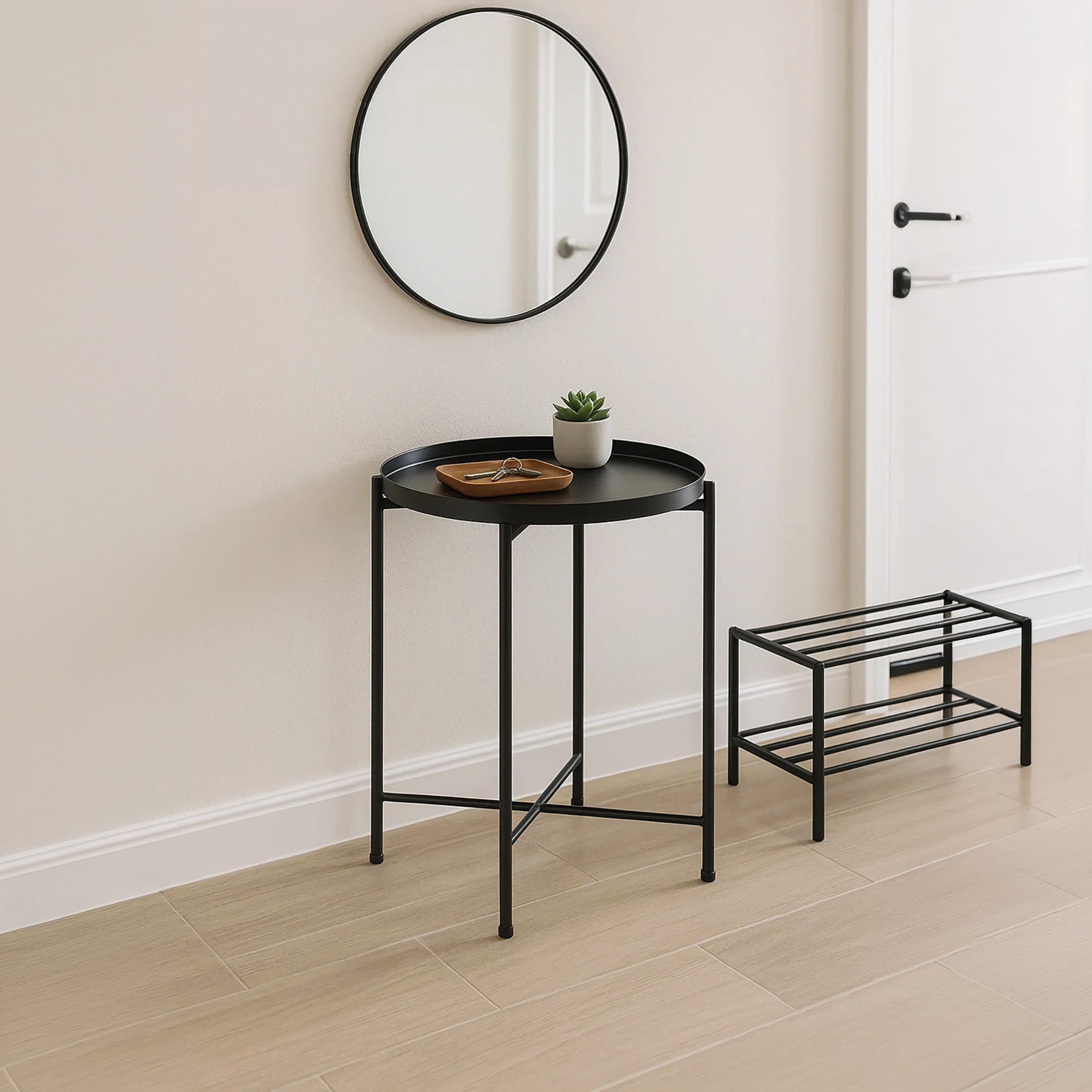 طاولة جانبية بأرجل معدنية من ماريا هومز-furniture-livingroom-sideandendtables-image-2