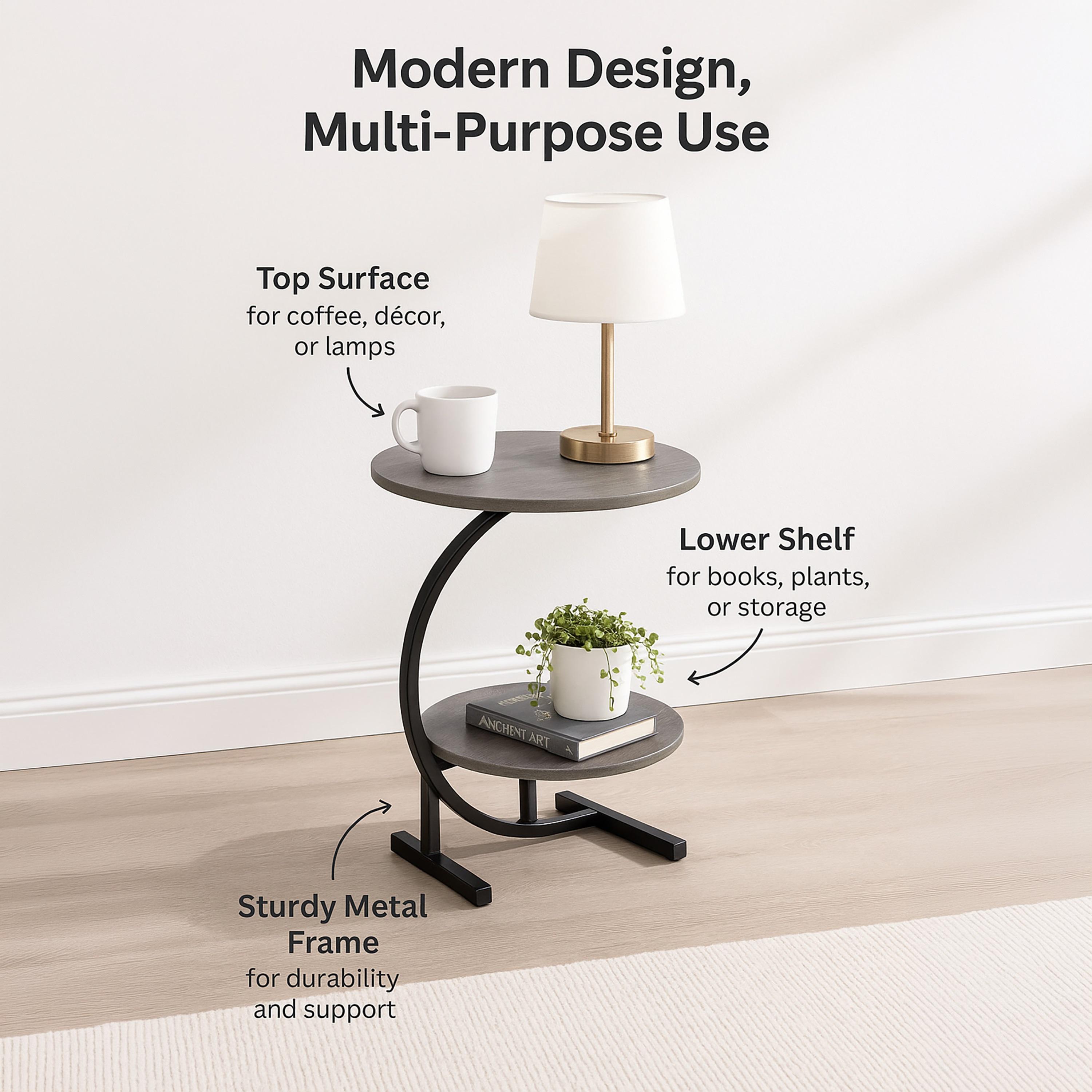 طاولة جانبية معدنية بقاعدة عمودية من ماريا هومز-furniture-livingroom-sideandendtables-image-5