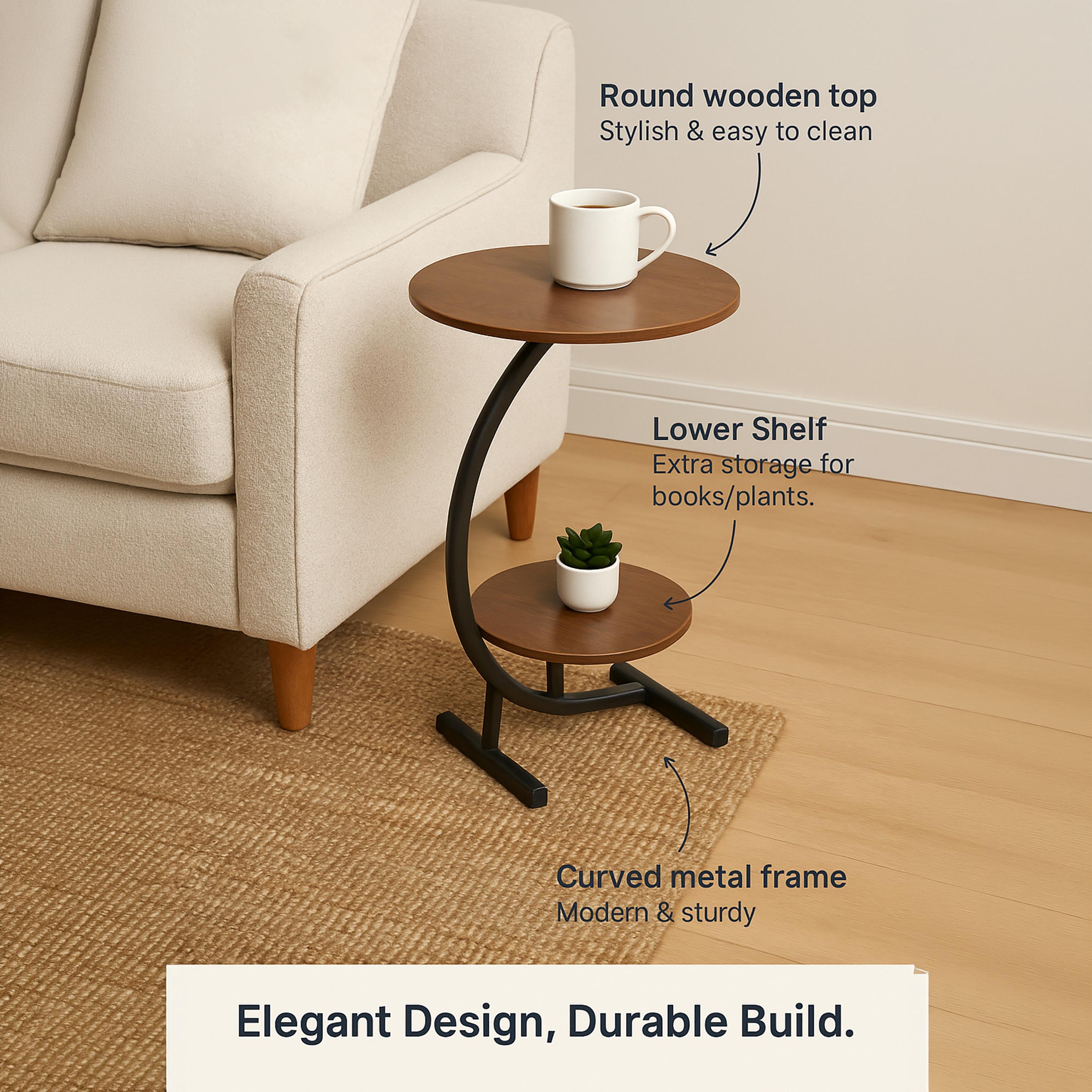 طاولة جانبية معدنية بقاعدة عمودية من ماريا هومز-furniture-livingroom-sideandendtables-image-5