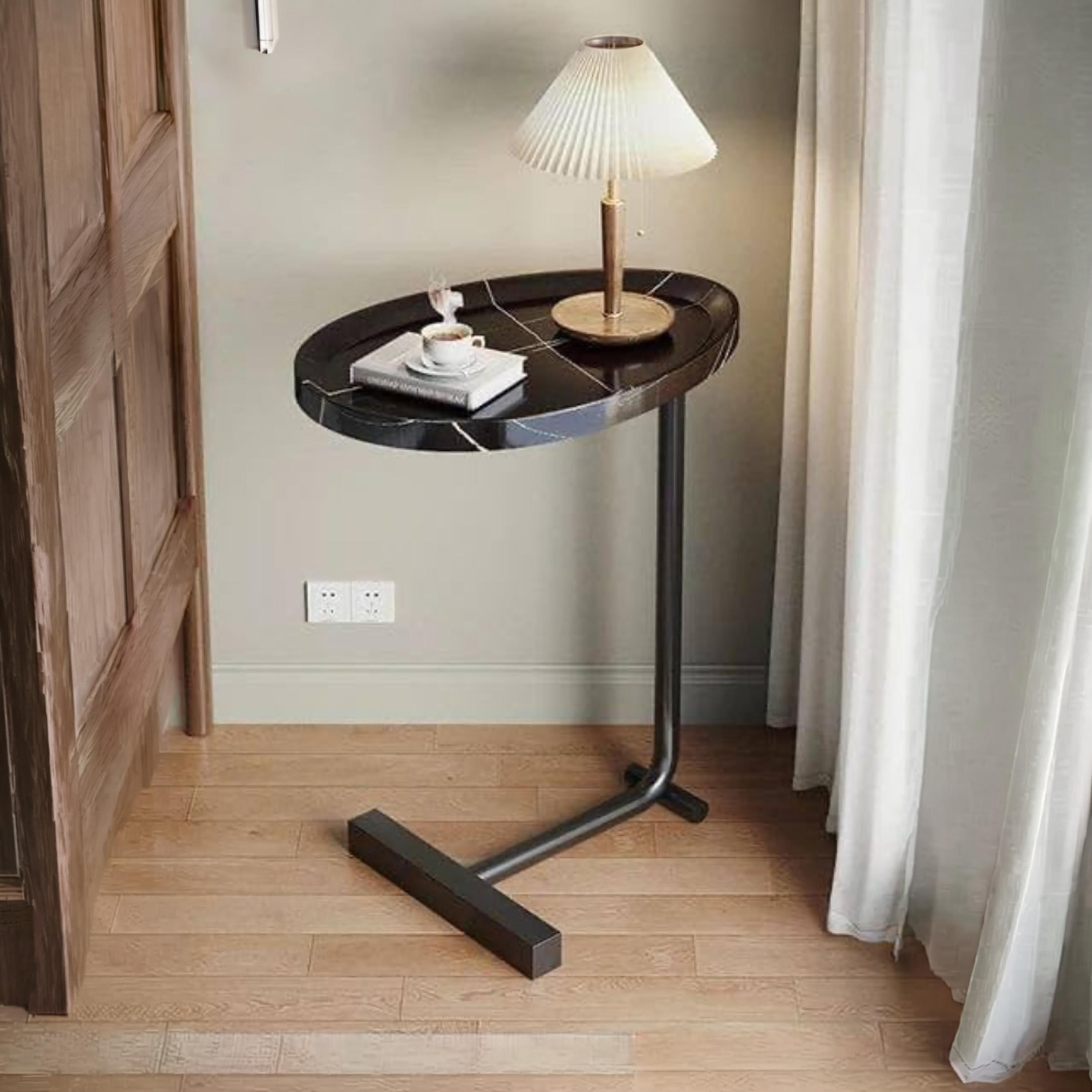 طاولة جانبية خشبية من ماريا هومز-furniture-livingroom-sideandendtables-image-2