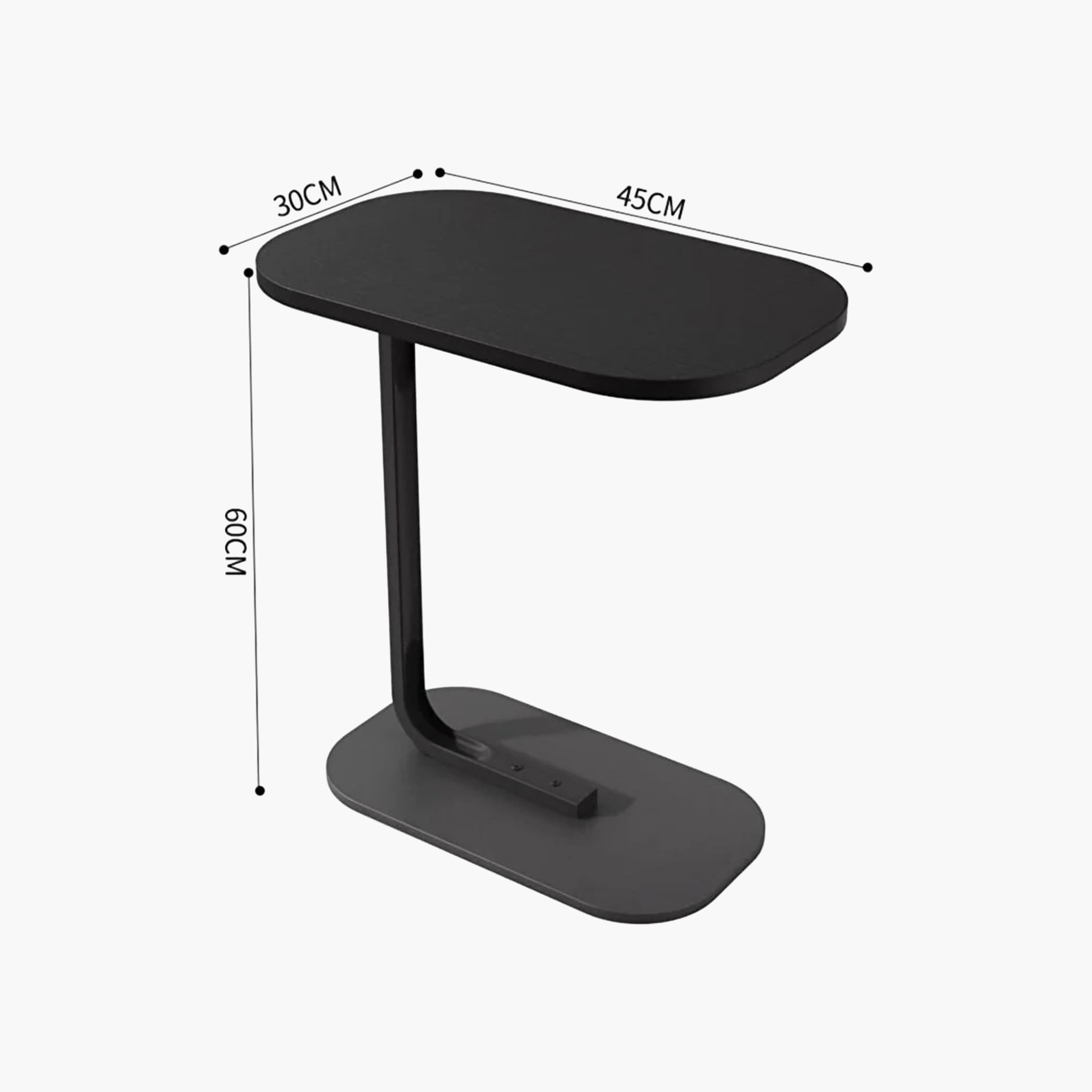 Maria Homes Metal Pedestal Accent Table-furniture-livingroom-sideandendtables-image-5