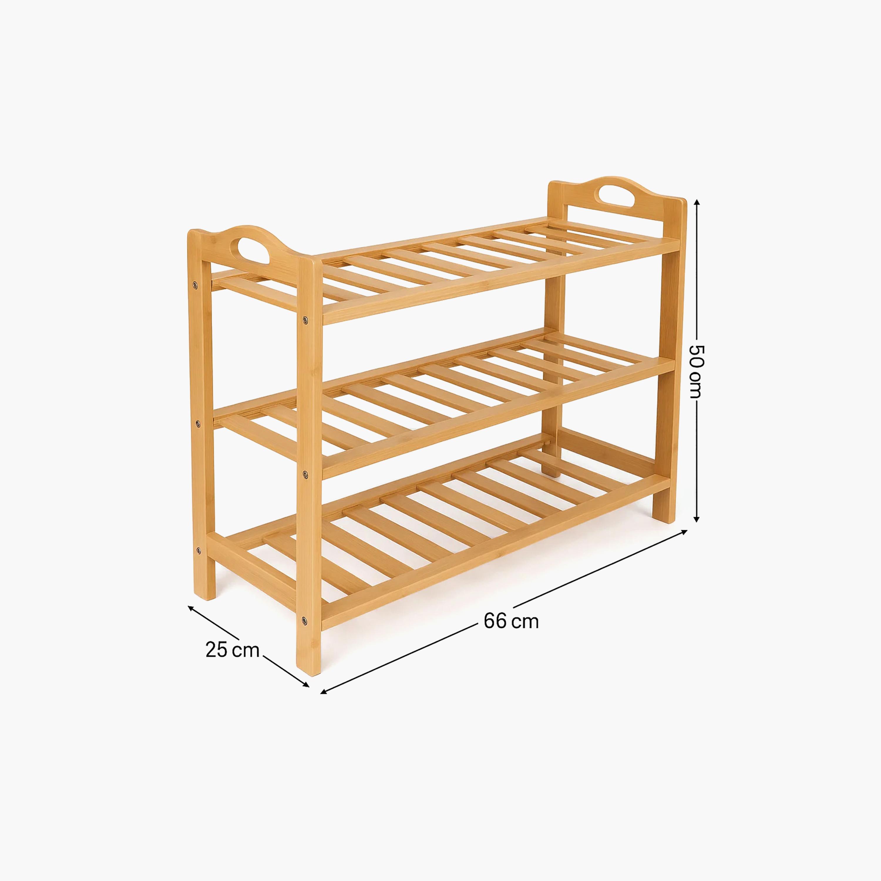 Maria Homes Wooden Shoe Racks with 4 Shelves-furniture-livingroom-shoeracks-image-6