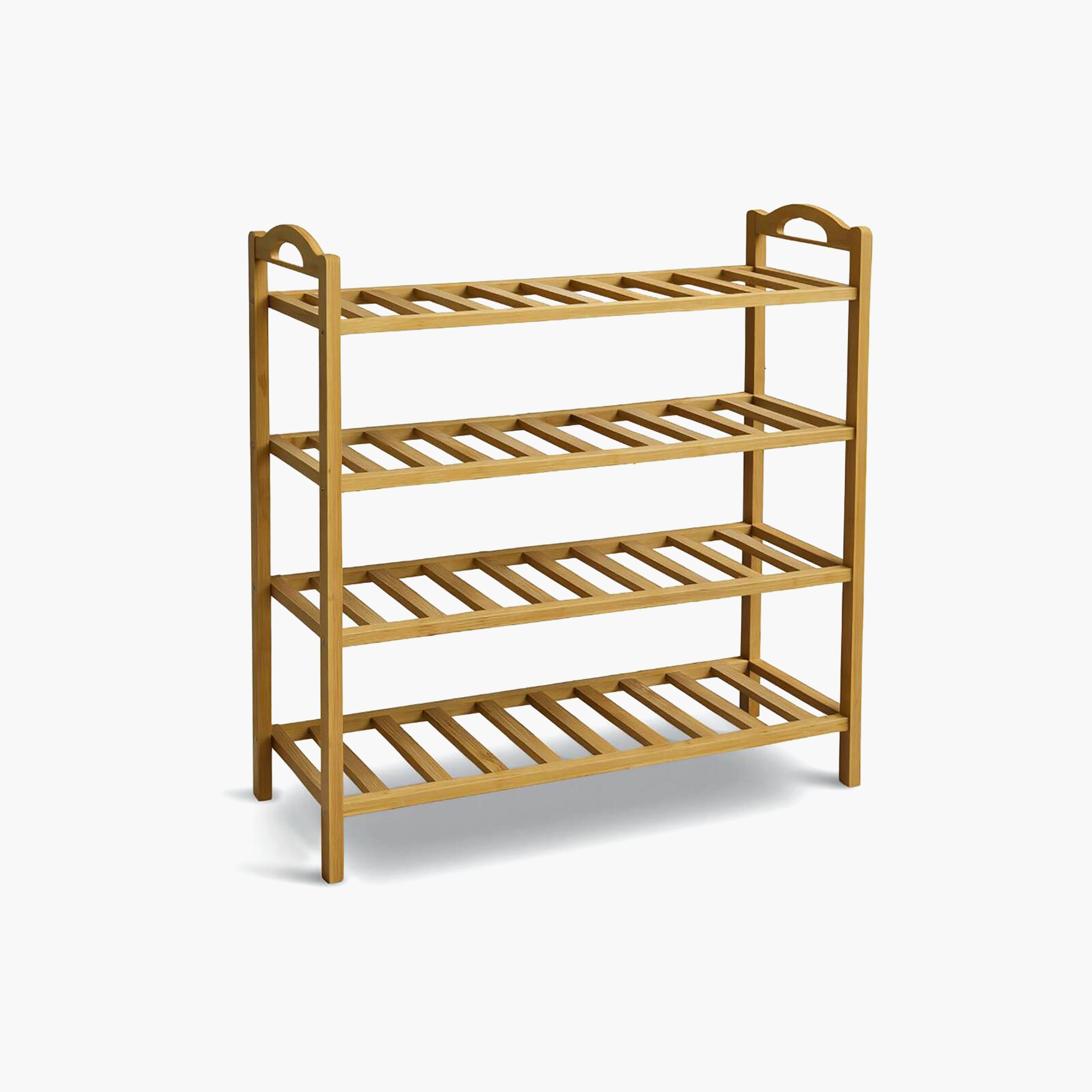 Maria Homes Wooden Shoe Racks with 4 Shelves-furniture-livingroom-shoeracks-image-5
