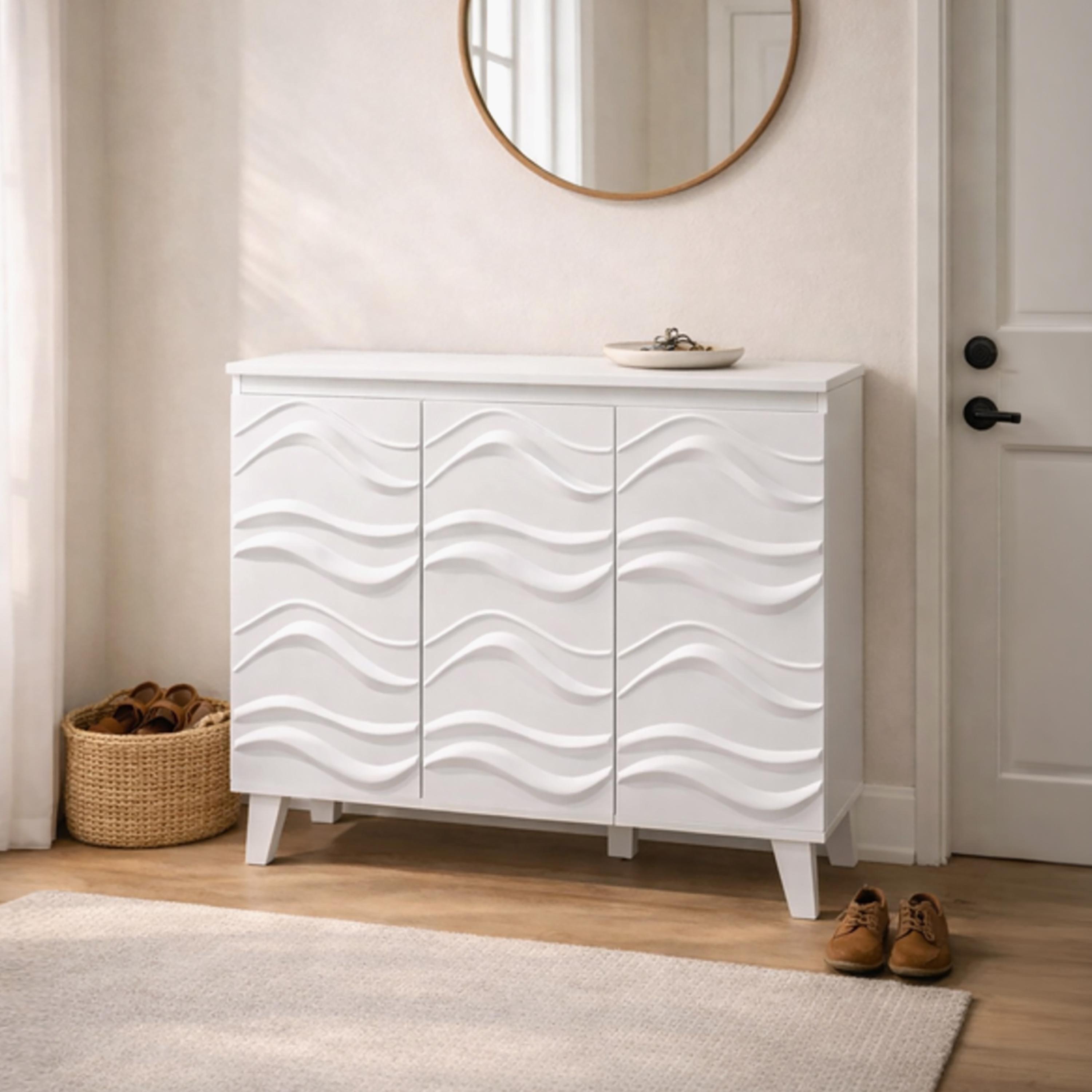خزانة أحذية خشبية من ماريا هومز-furniture-livingroom-shoeracks-image-1