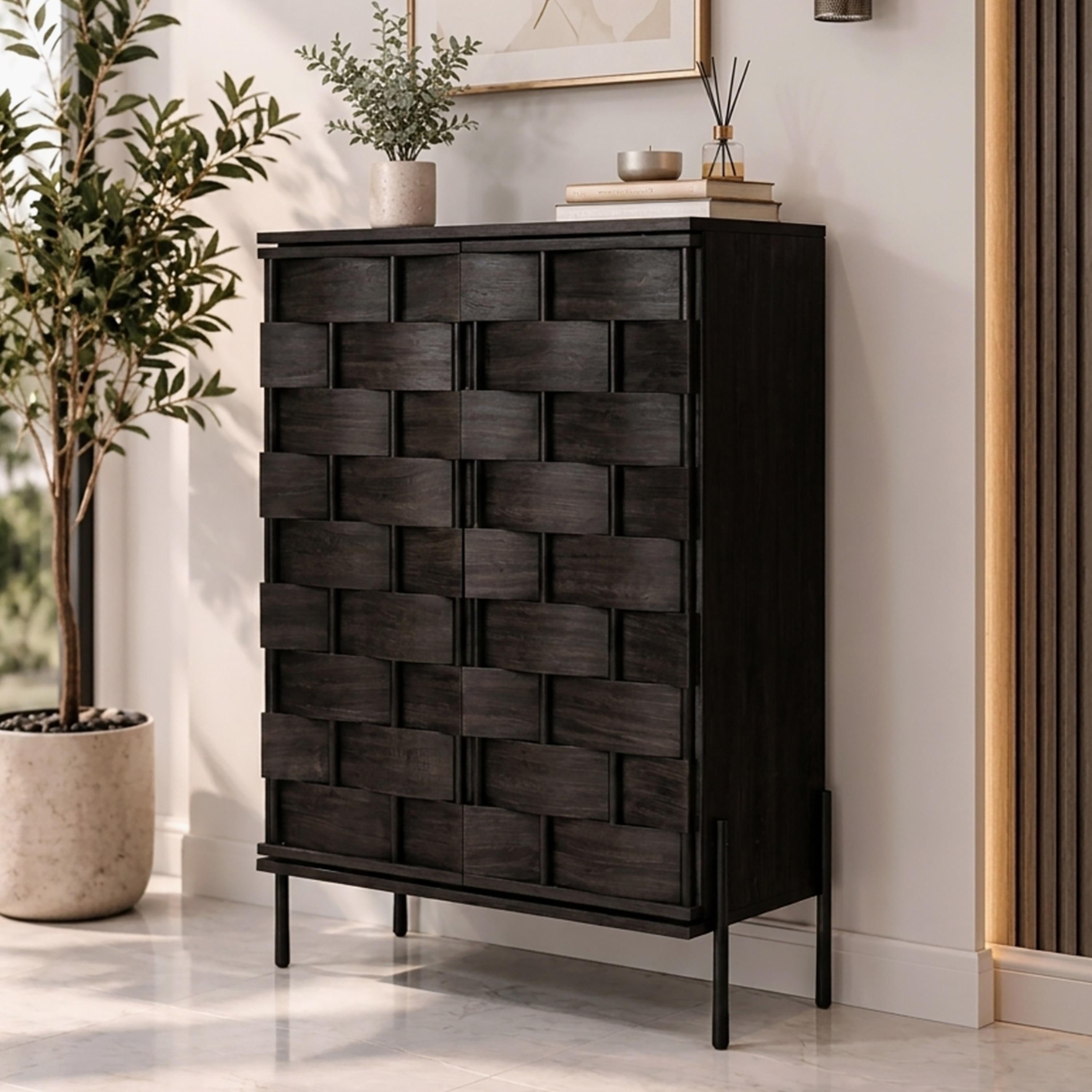 خزانة تخزين معدنية من ماريا هومز-furniture-livingroom-storageanddisplaycabinets-image-2
