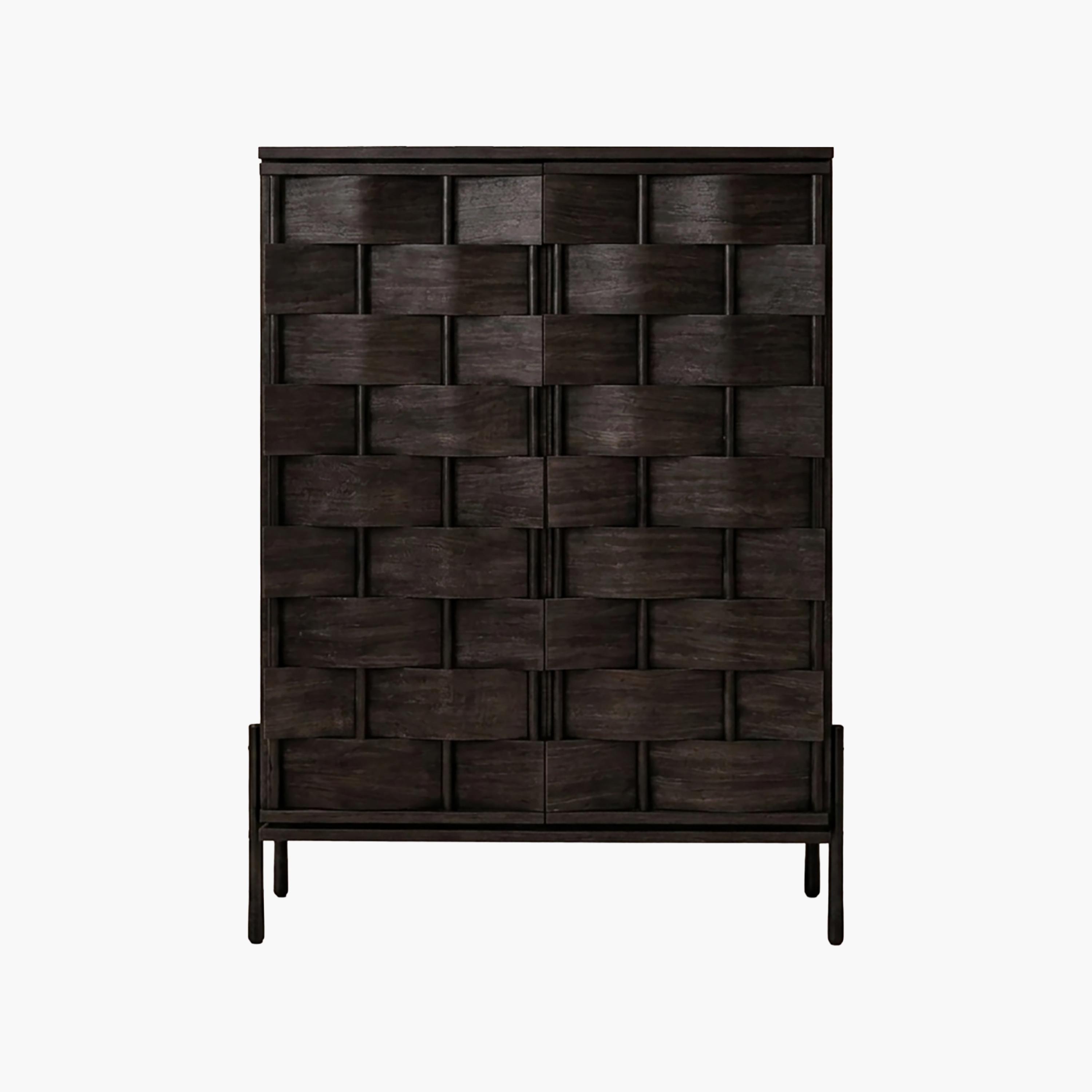 خزانة تخزين معدنية من ماريا هومز-furniture-livingroom-storageanddisplaycabinets-image-4