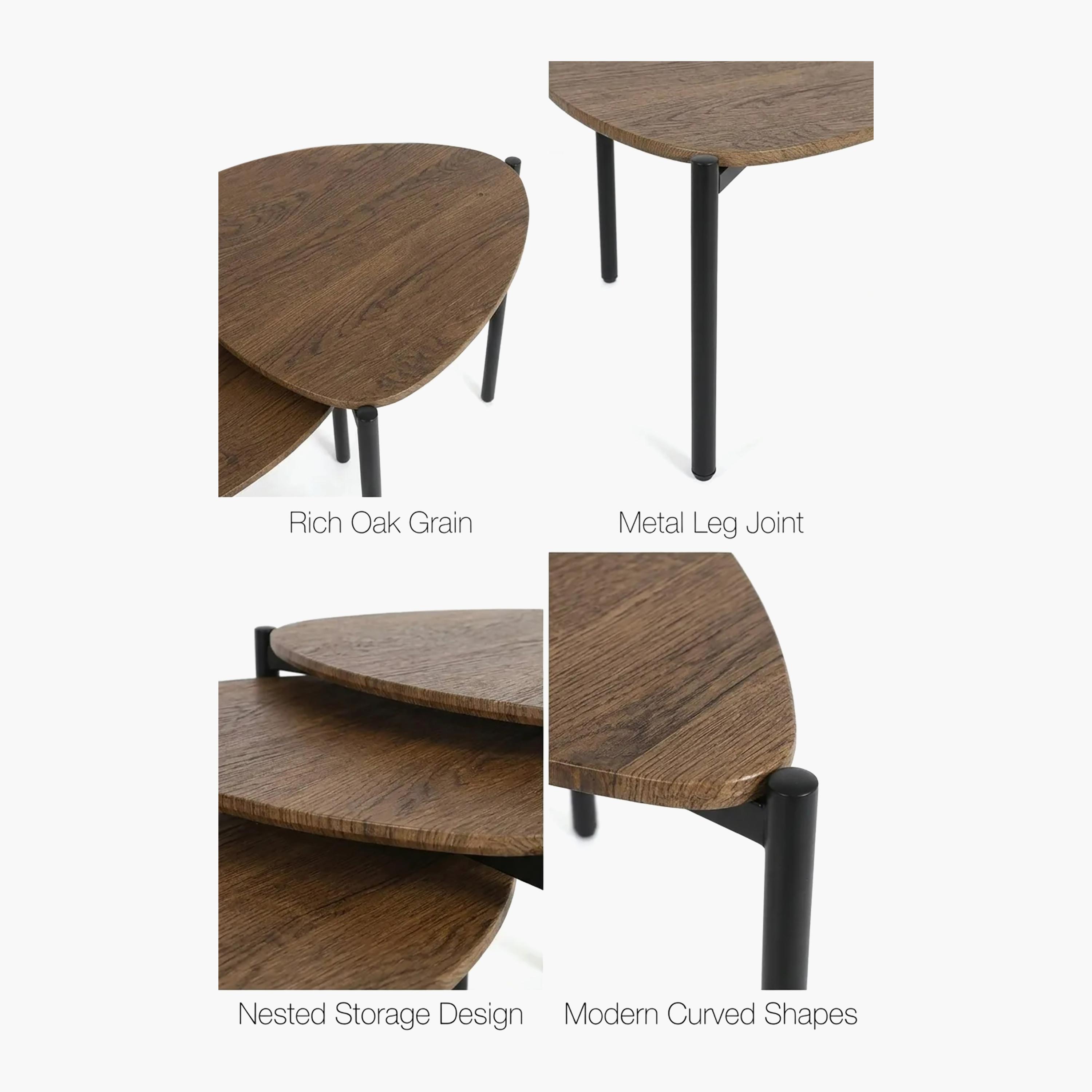 Maria Homes Wooden Nesting Table - Set of 3-furniture-livingroom-nestoftables-image-4