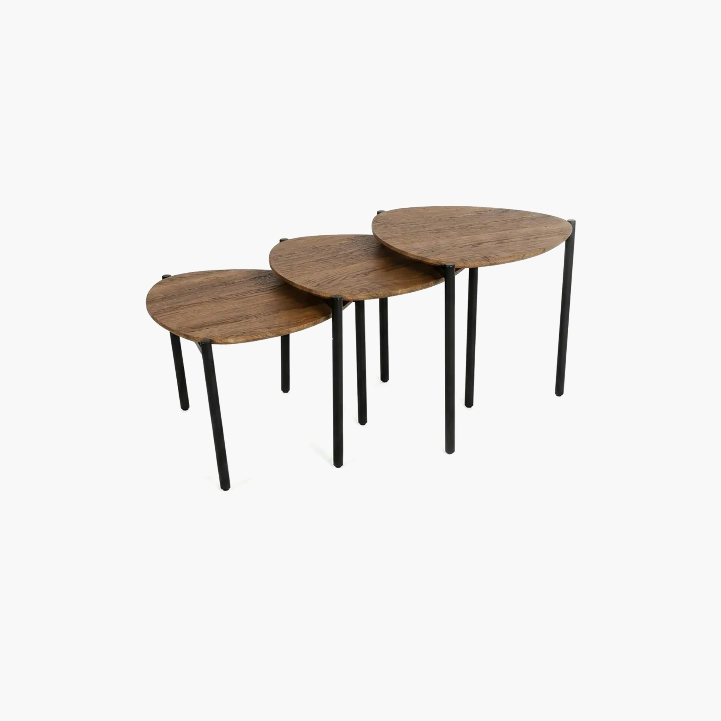 Maria Homes Wooden Nesting Table - Set of 3-furniture-livingroom-nestoftables-image-5