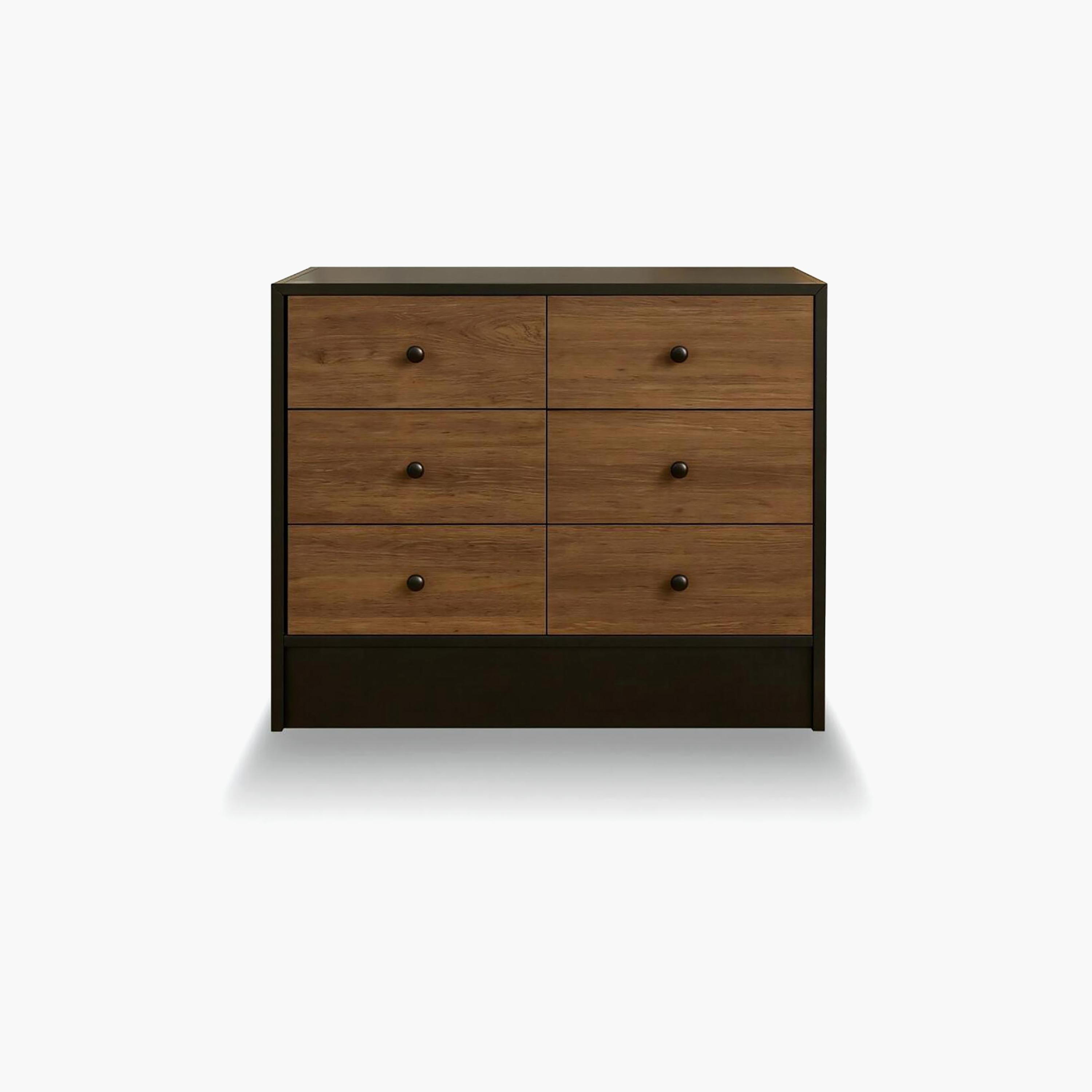 Maria Homes Wooden Dressers with 6 Drawers-furniture-livingroom-storageanddisplaycabinets-image-5
