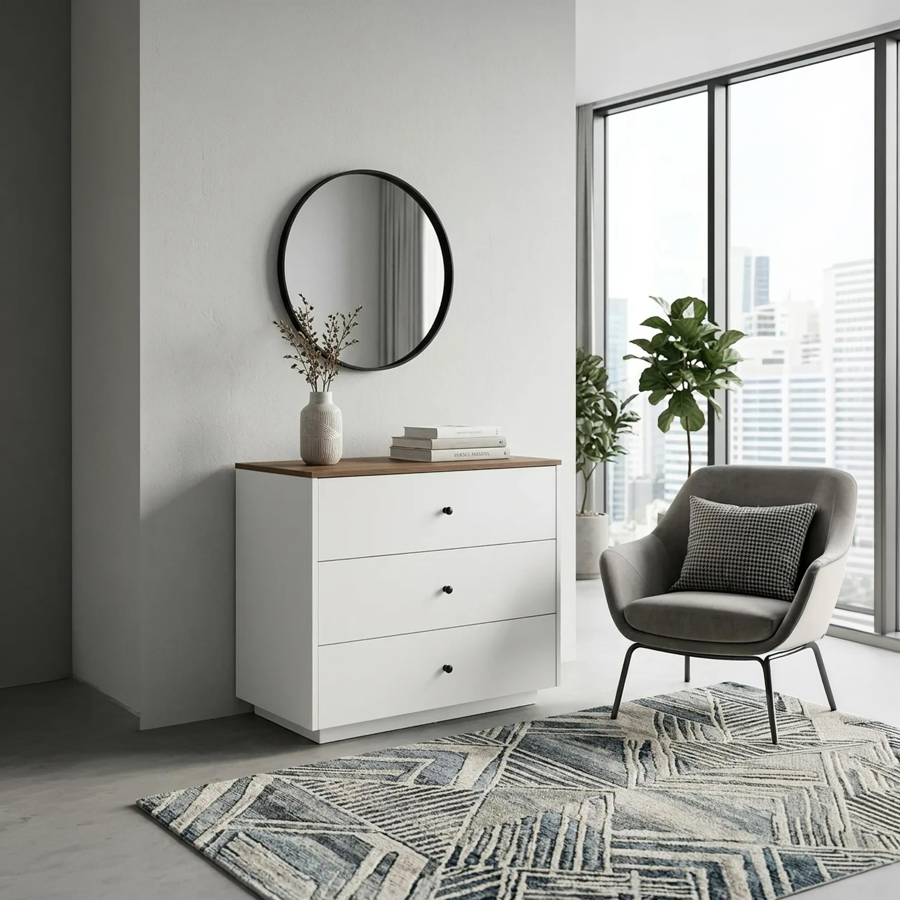 Maria Homes Wooden Chest of Drawers-furniture-bedroom-chestofdrawers-image-2